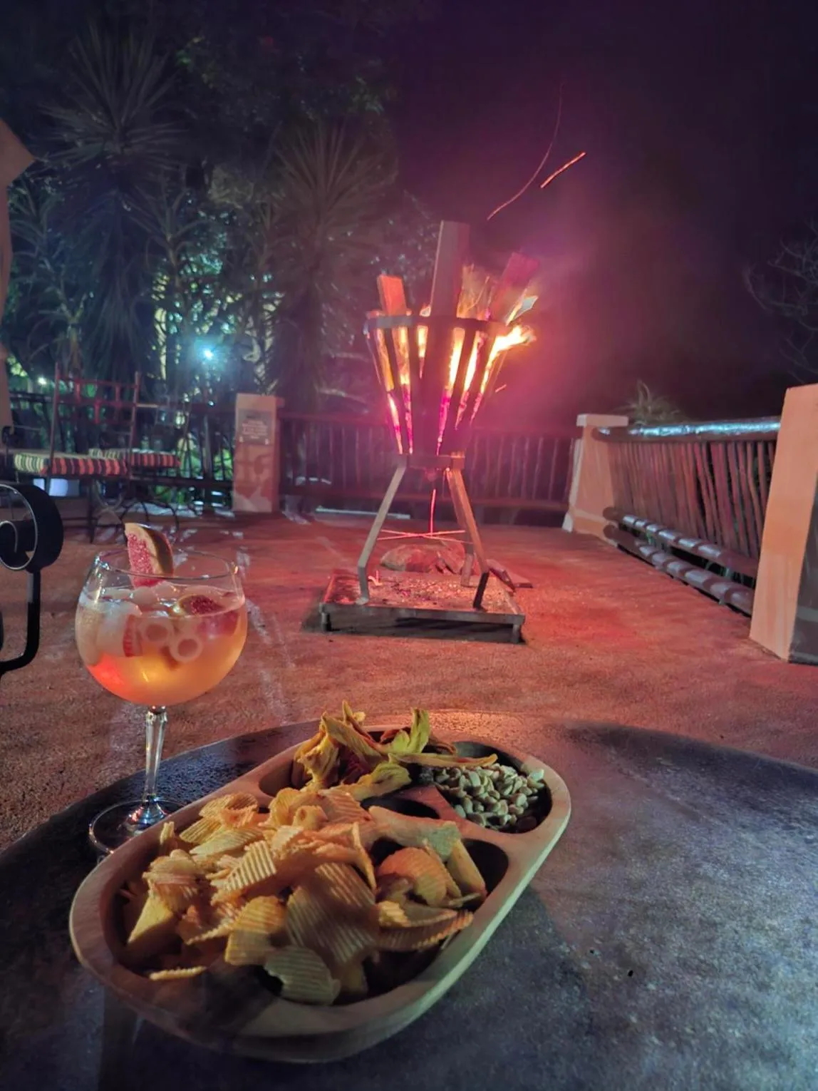 Food close-up in Chestnut Country Lodge