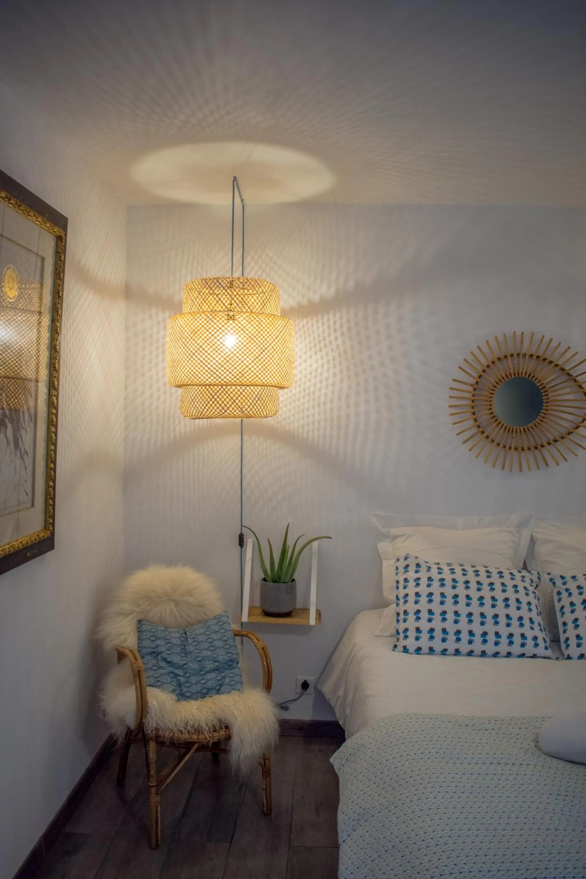 Bedroom, Bed in La Maison de Valentine