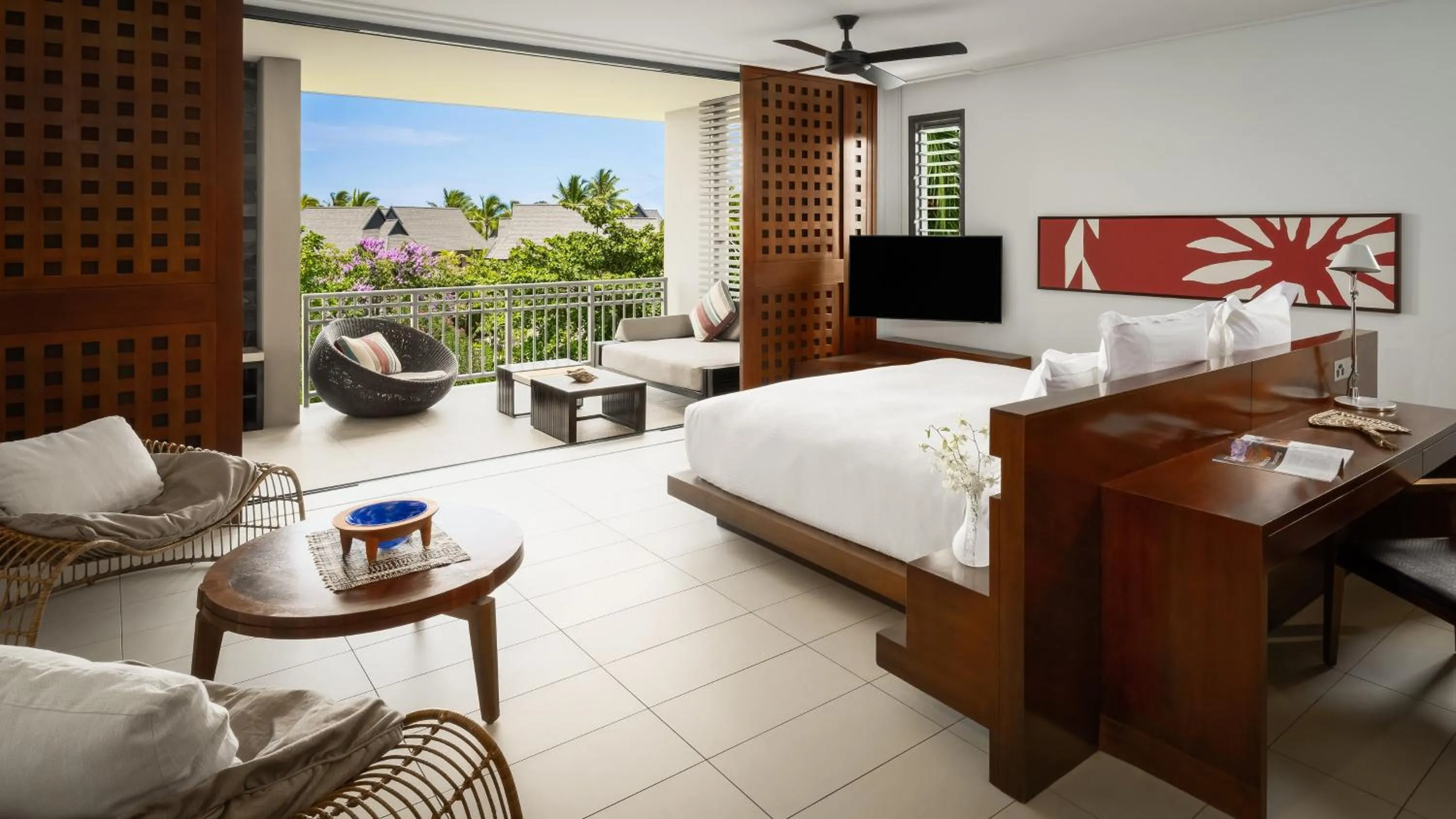 Photo of the whole room, Bed in InterContinental Fiji Golf Resort & Spa by IHG