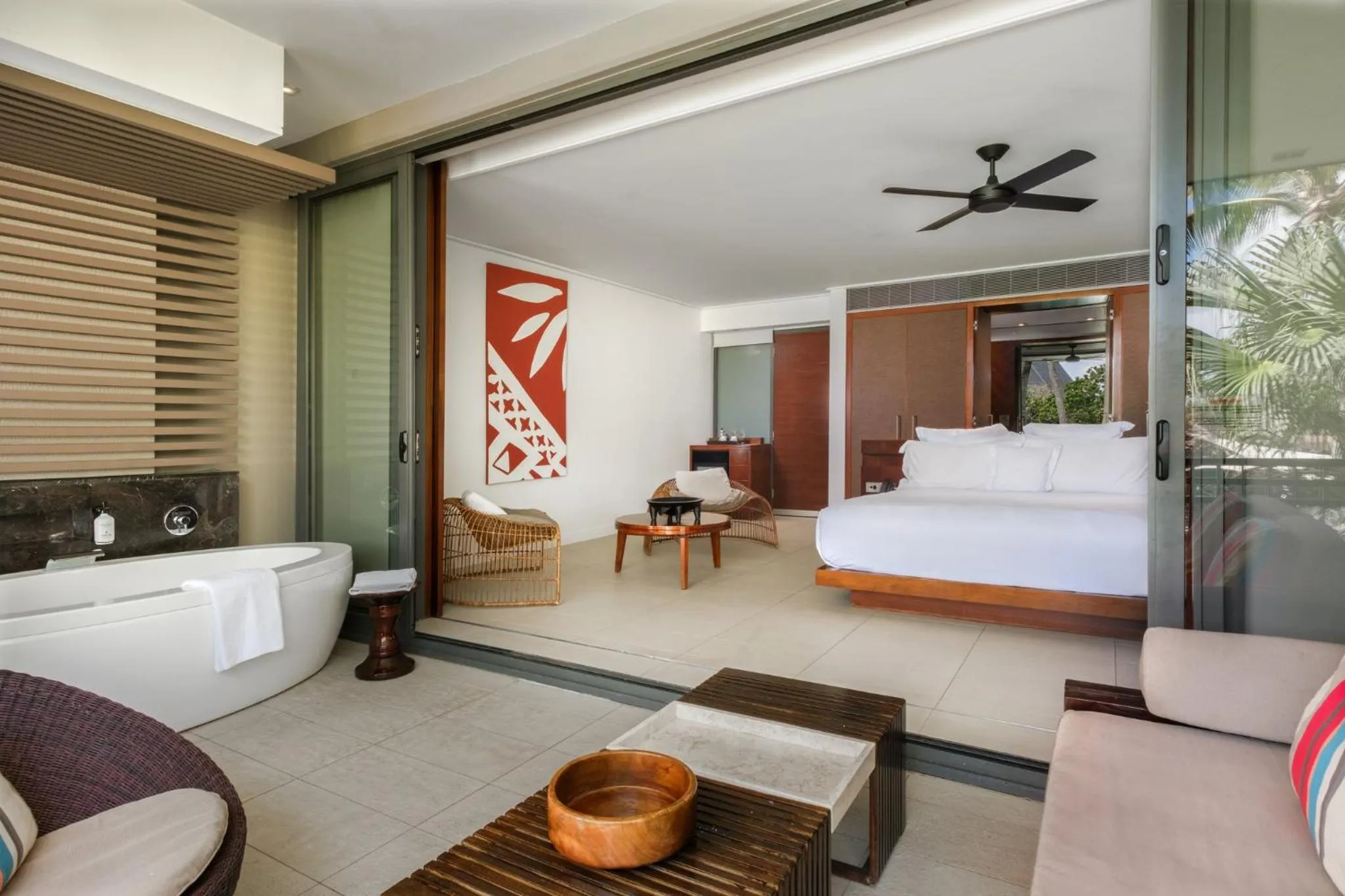 Photo of the whole room, Bed in InterContinental Fiji Golf Resort & Spa by IHG
