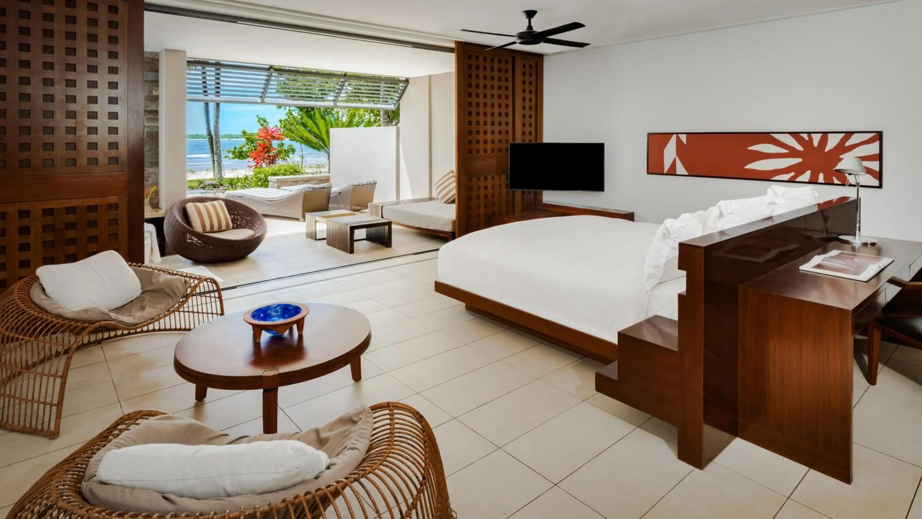 Photo of the whole room, Bed in InterContinental Fiji Golf Resort & Spa by IHG
