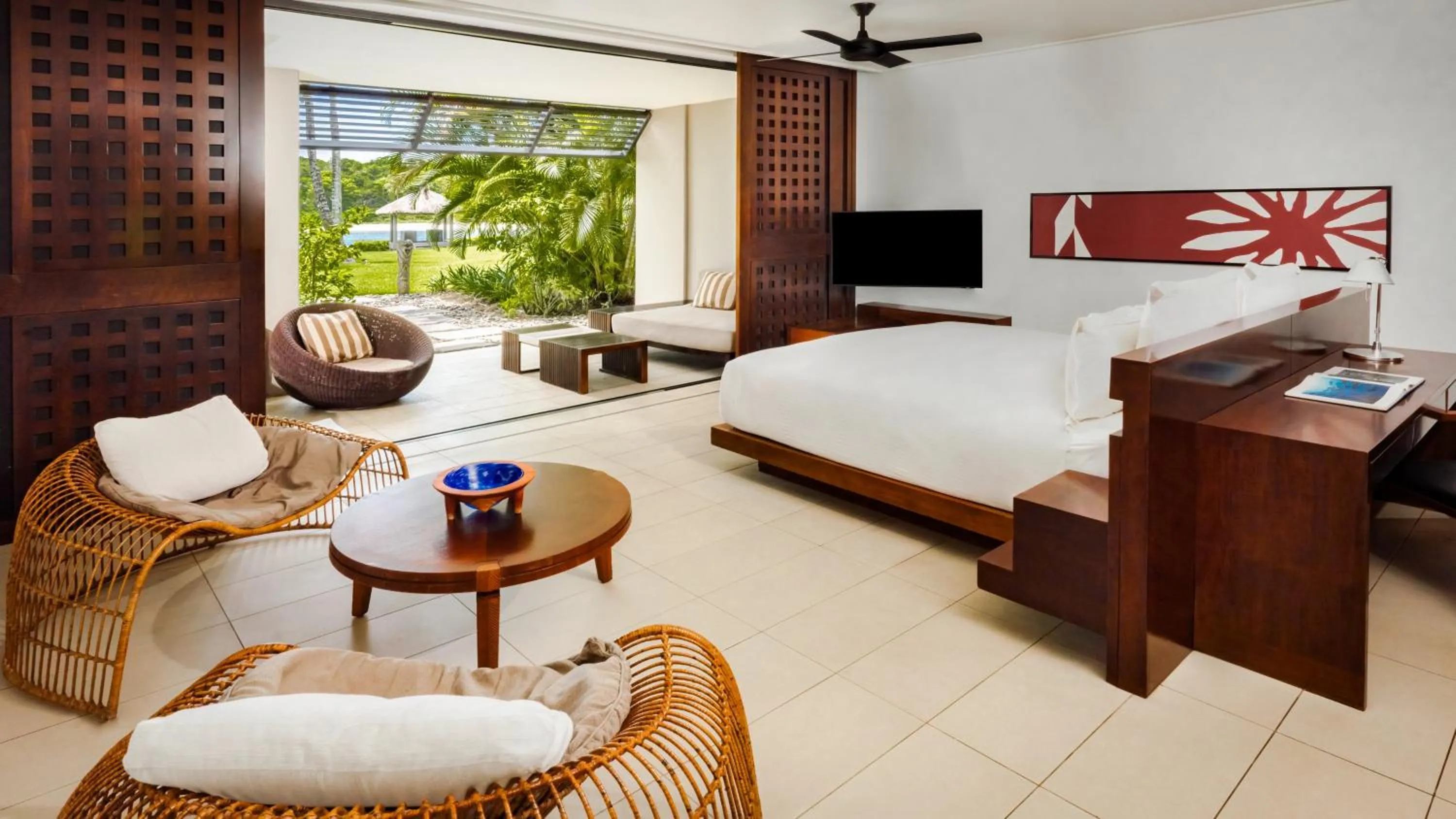 Photo of the whole room, Bed in InterContinental Fiji Golf Resort & Spa by IHG