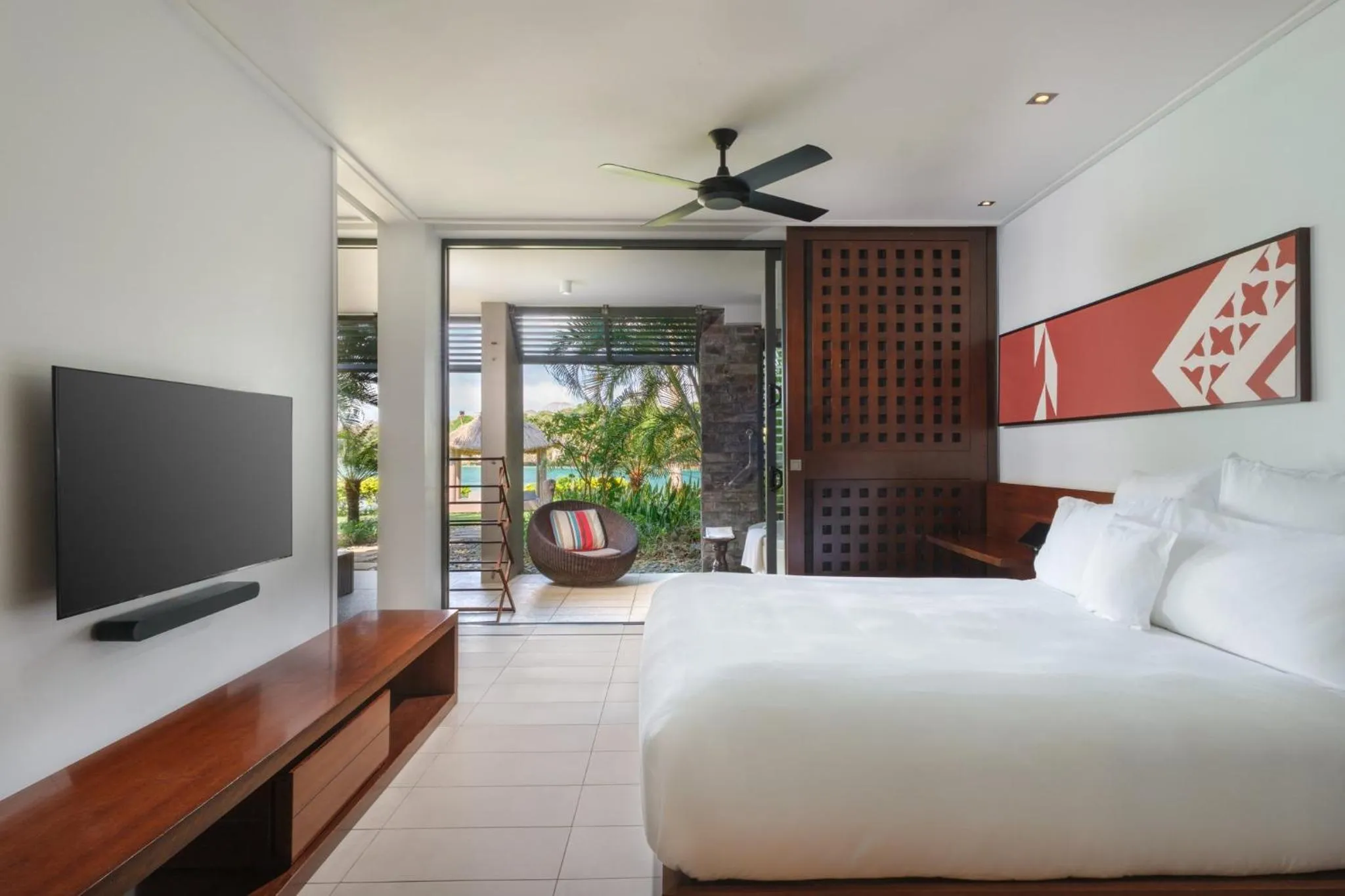 Photo of the whole room, Bed in InterContinental Fiji Golf Resort & Spa by IHG
