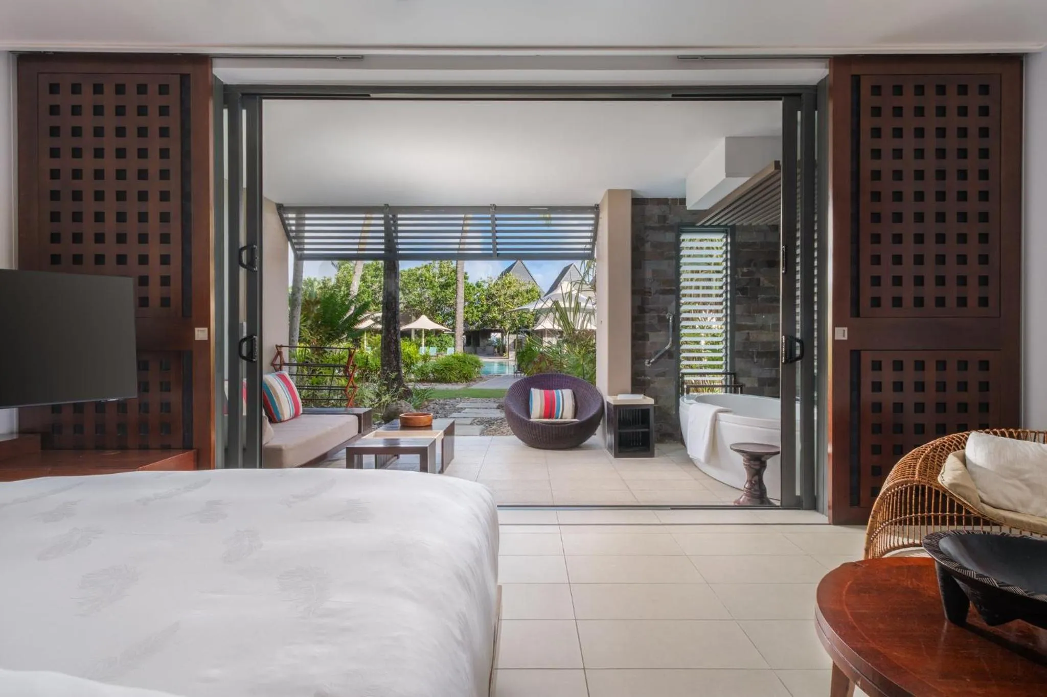 Photo of the whole room, Bed in InterContinental Fiji Golf Resort & Spa by IHG