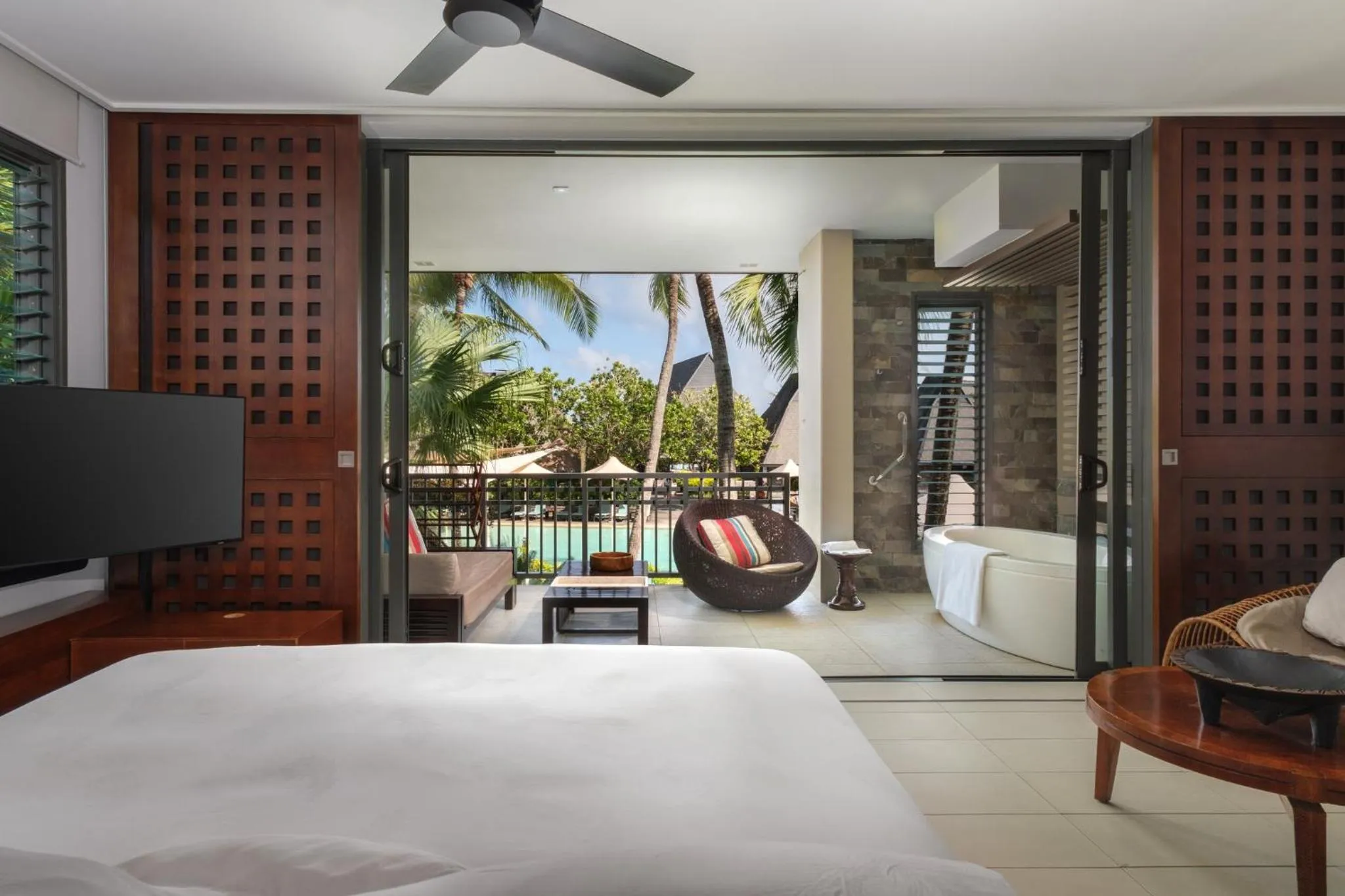 Photo of the whole room, Bed in InterContinental Fiji Golf Resort & Spa by IHG