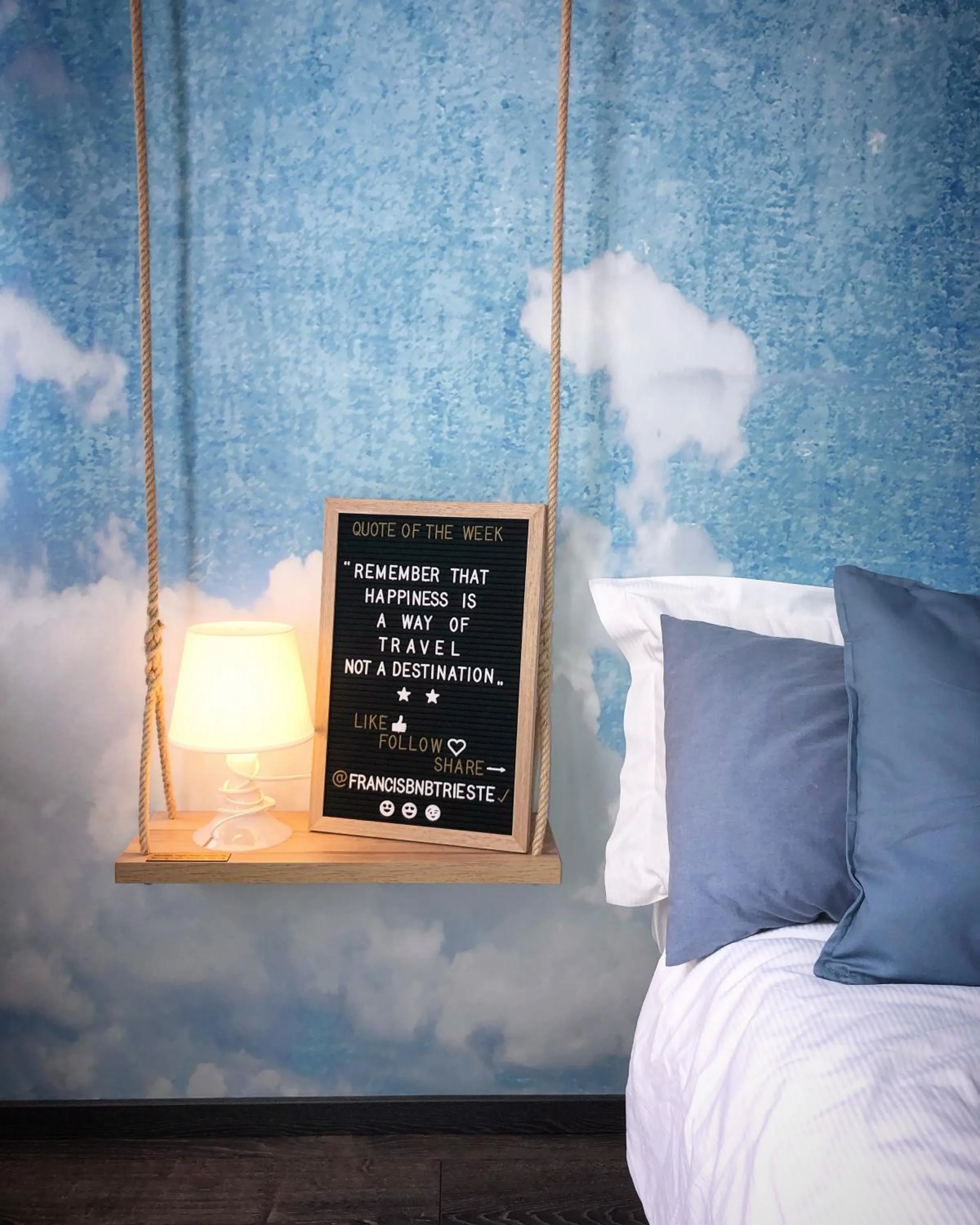 Bed in Francis Superior Rooms