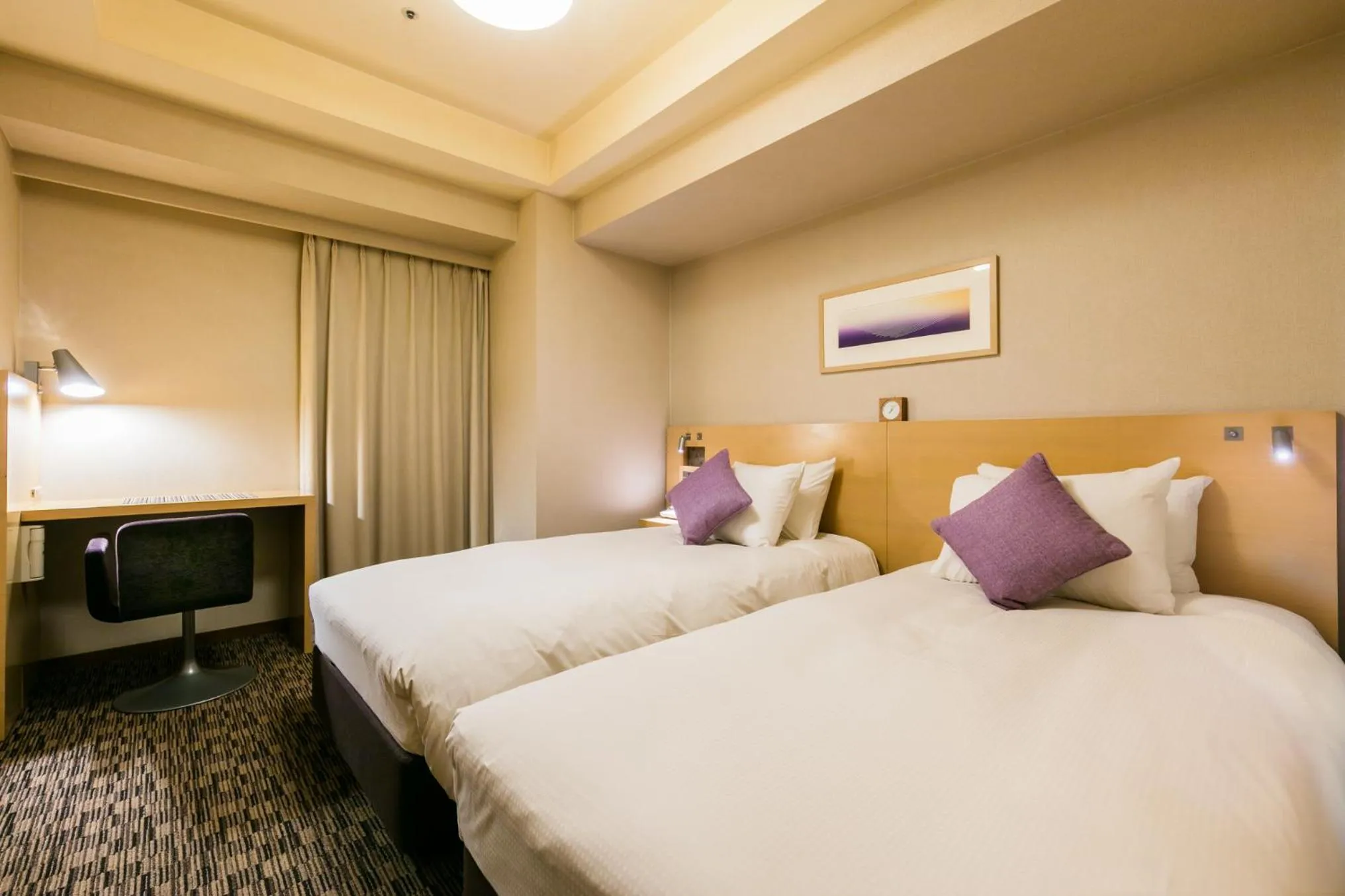 Photo of the whole room, Bed in Hotel Resol Trinity Sapporo