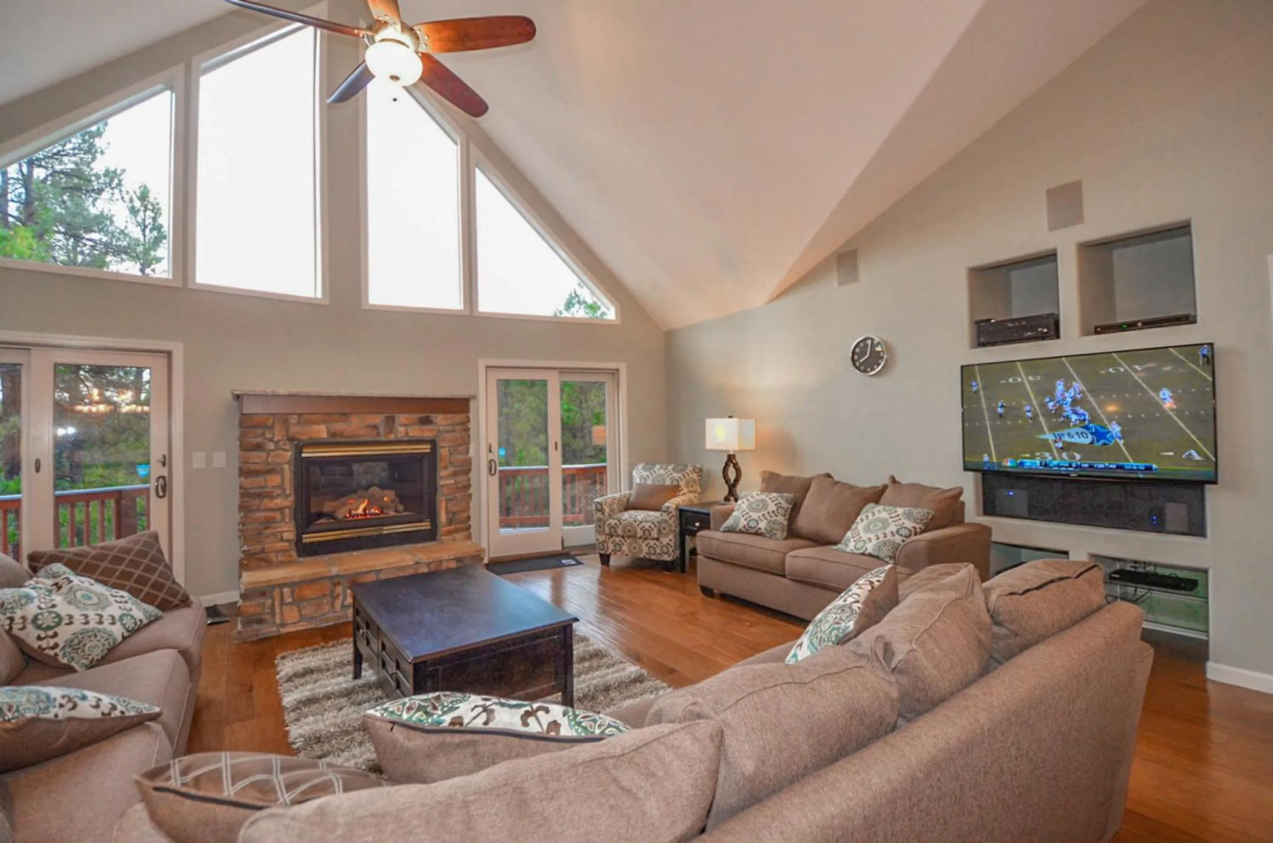 Living room in The Holland Home
