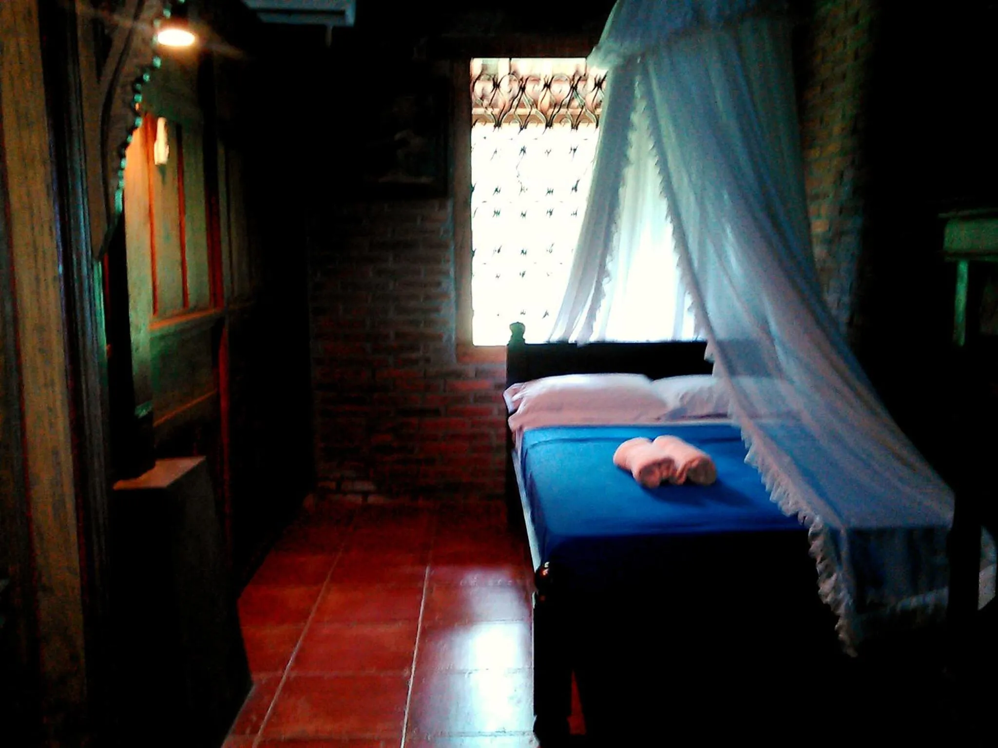 Bedroom, Bed in Hills Joglo Villa