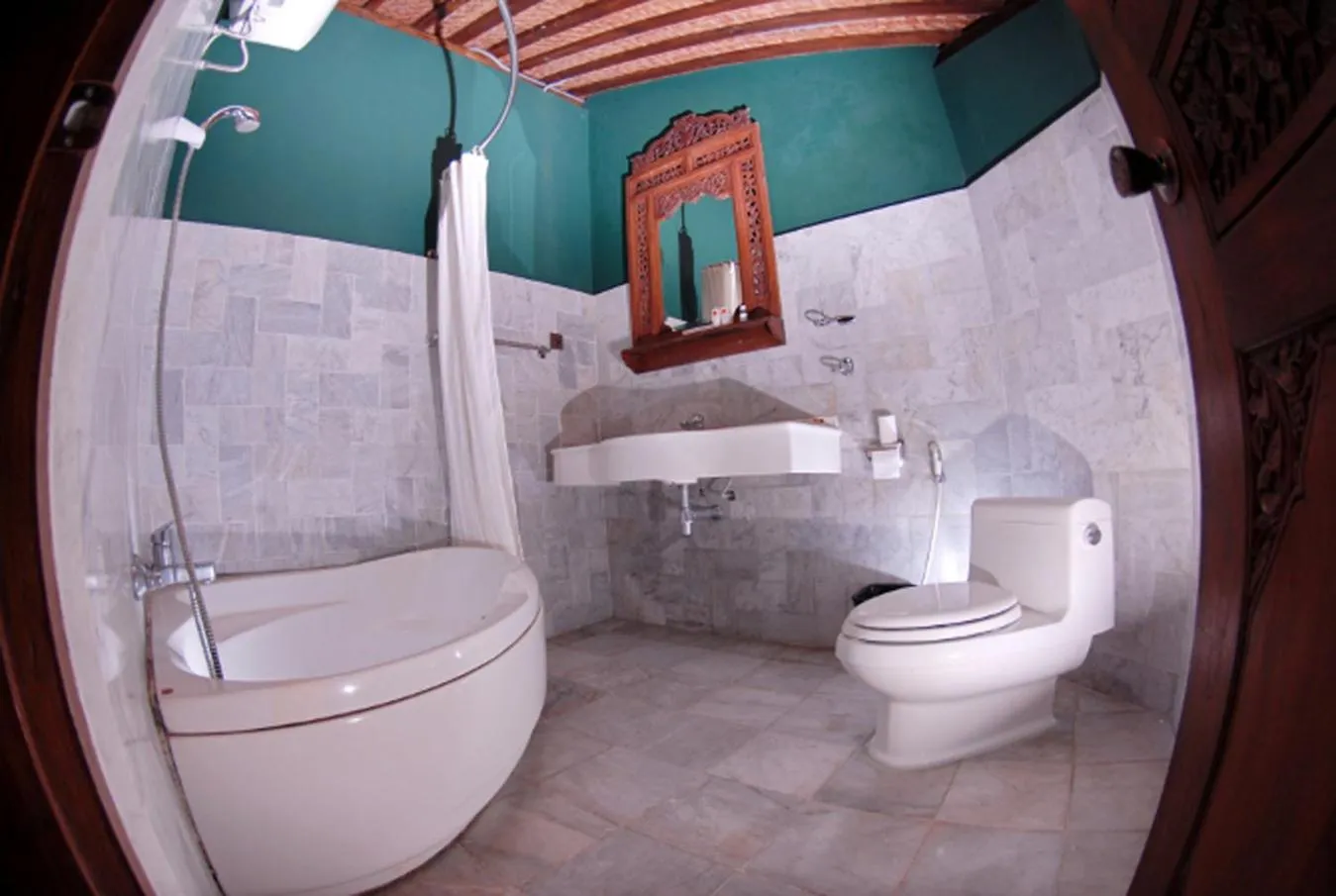 Shower in Hills Joglo Villa