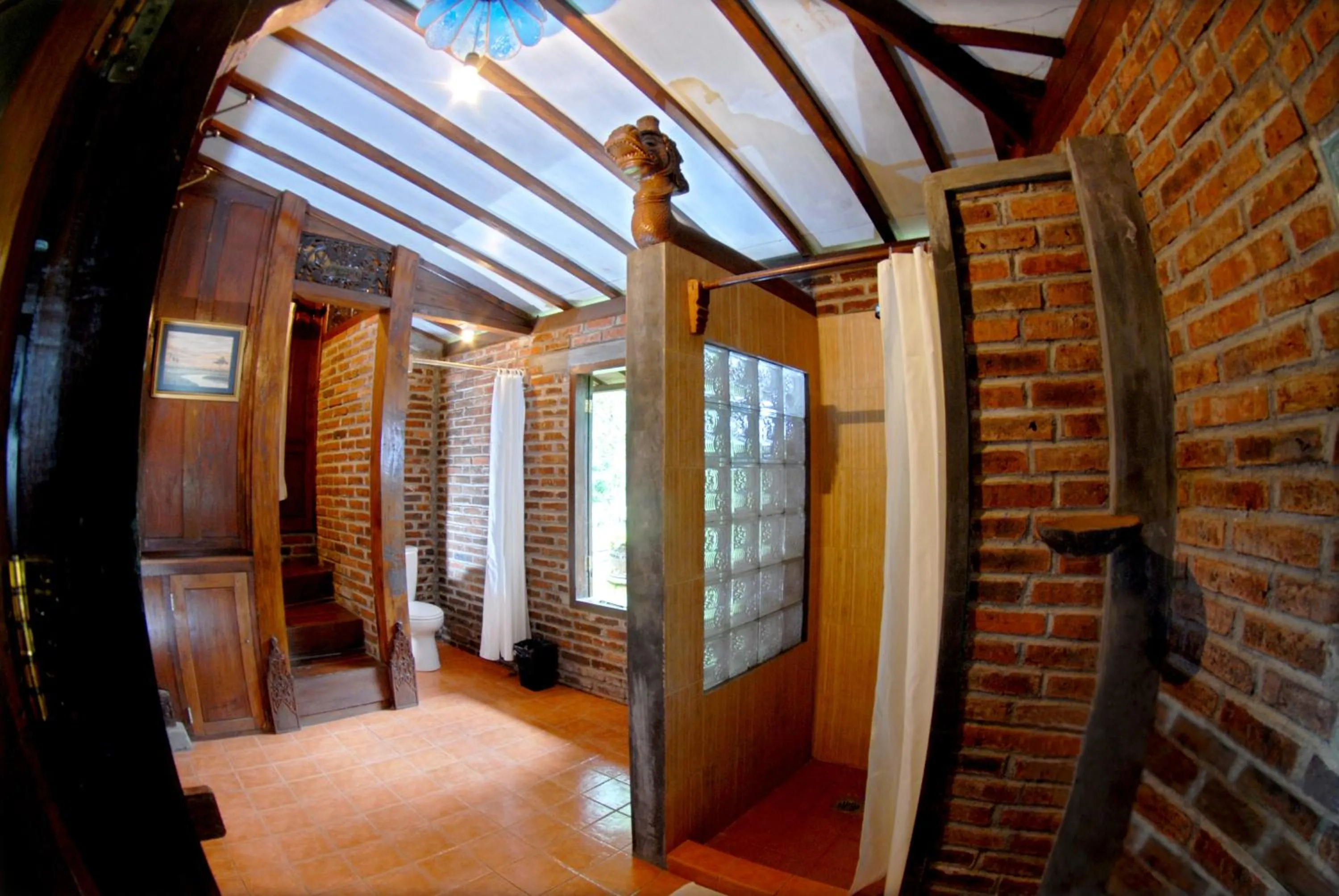 Bathroom in Hills Joglo Villa