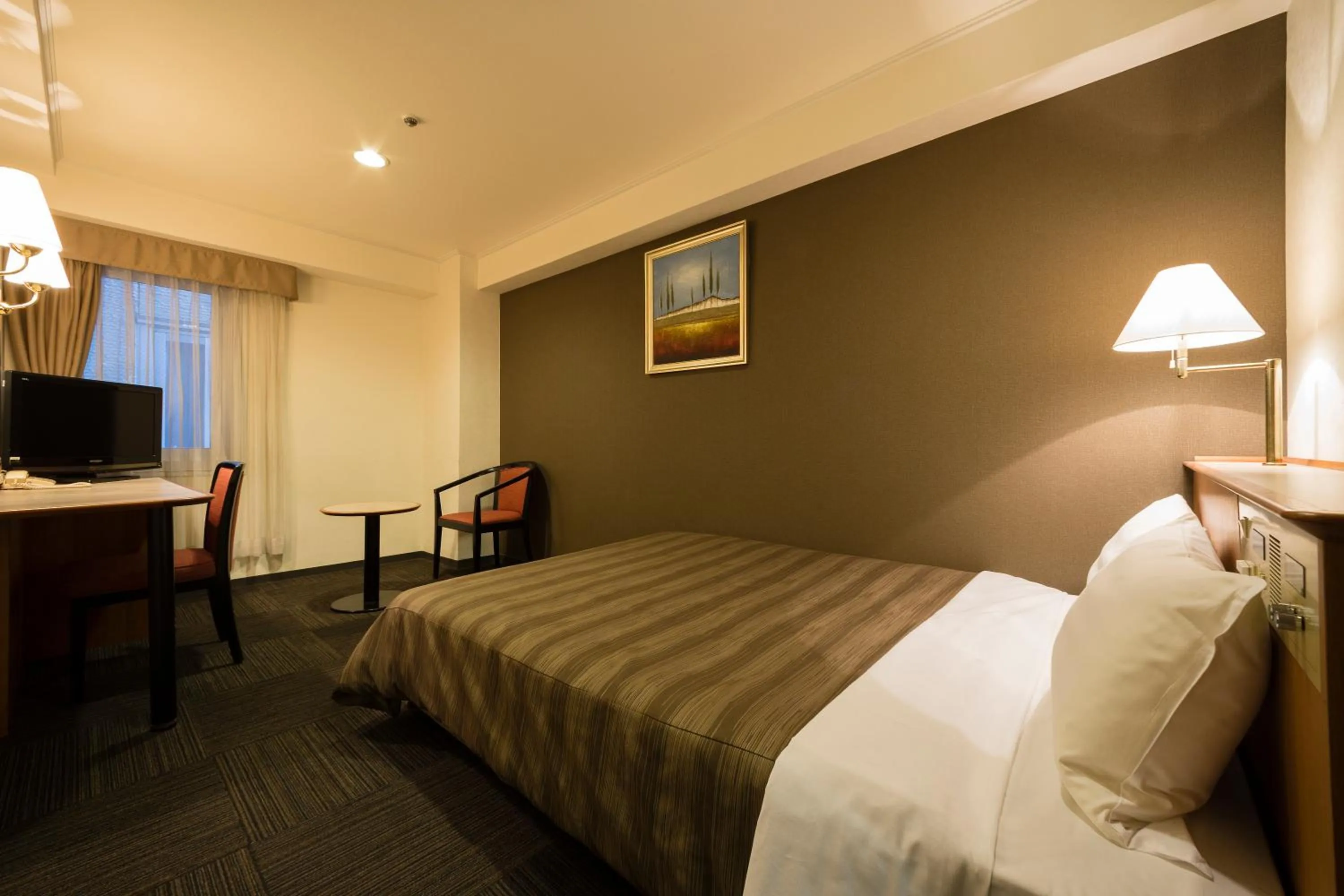 Bedroom, Bed in Ark Hotel Osaka Shinsaibashi -ROUTE INN HOTELS-