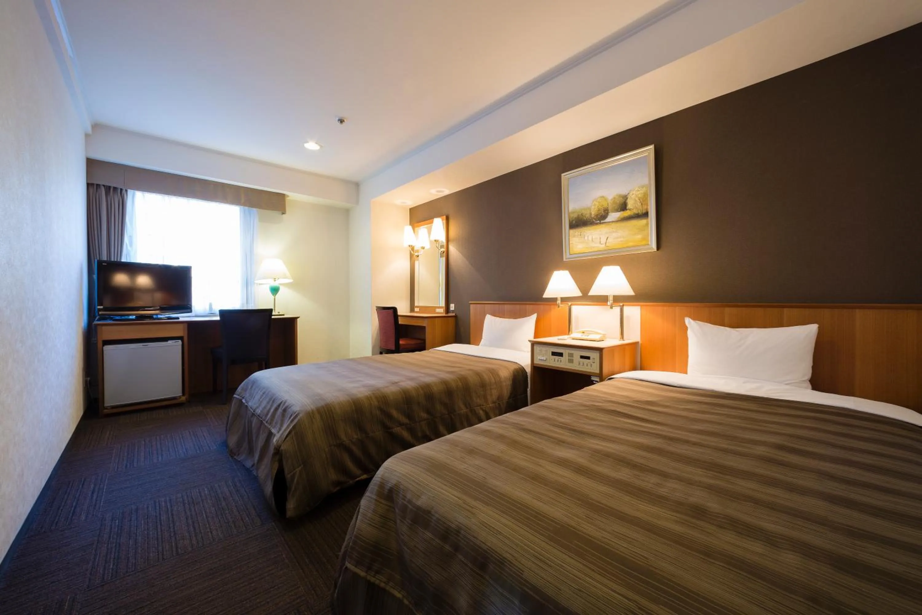 Bedroom, Bed in Ark Hotel Osaka Shinsaibashi -ROUTE INN HOTELS-