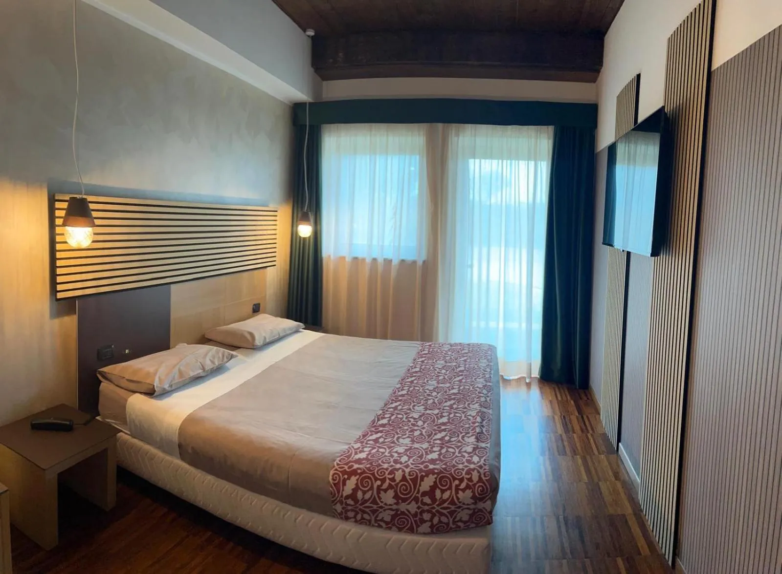 Balcony/Terrace, Bed in Cascina Scova Resort