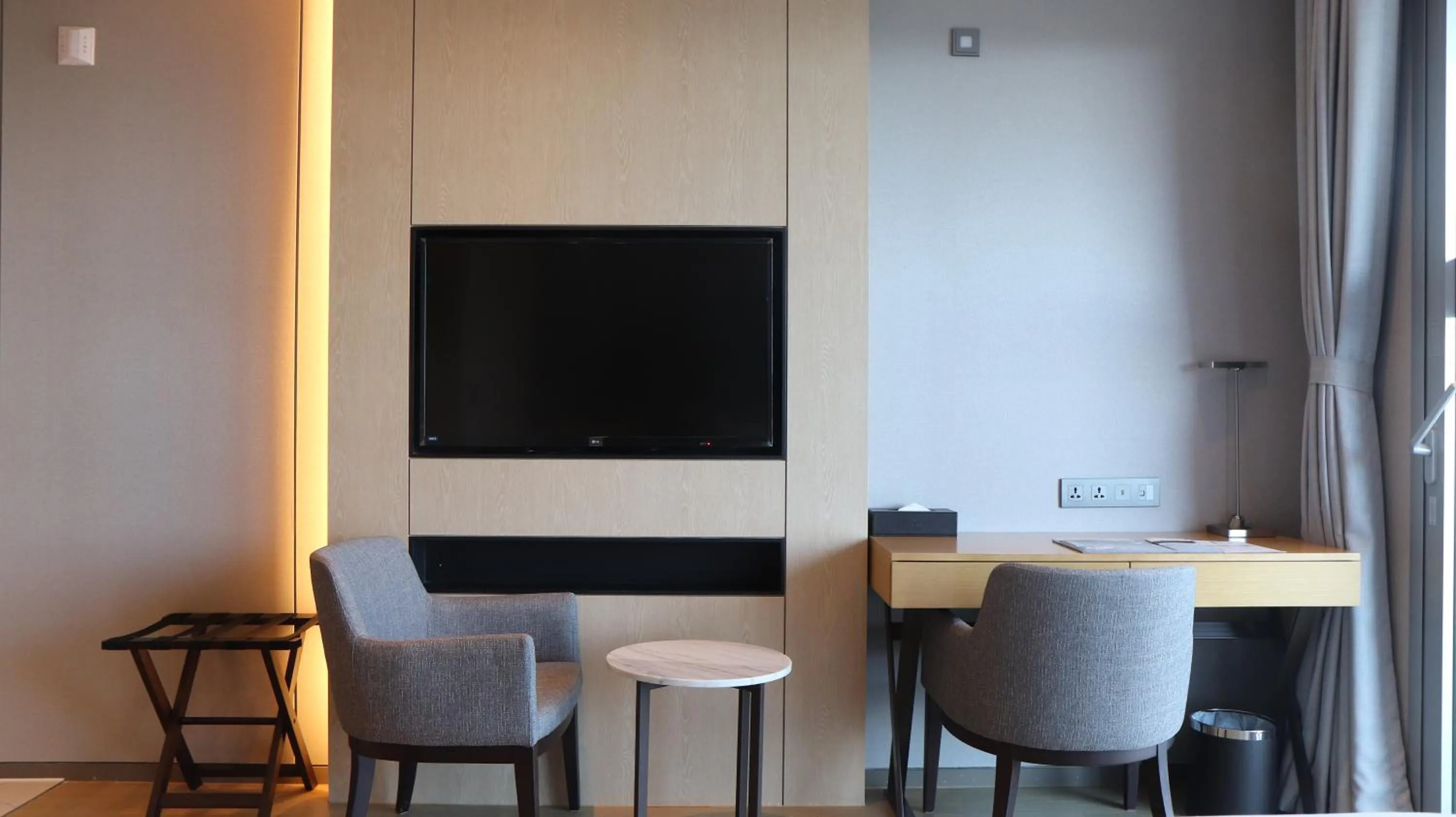 Decorative detail in St. John's Hotel