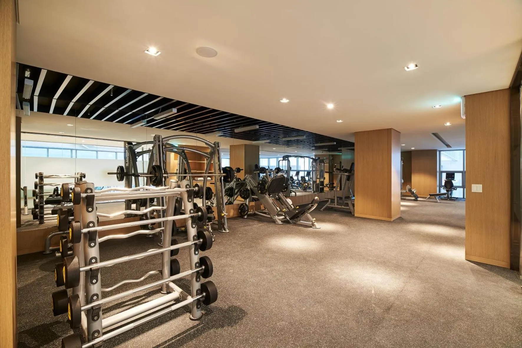 Fitness centre/facilities in St. John's Hotel