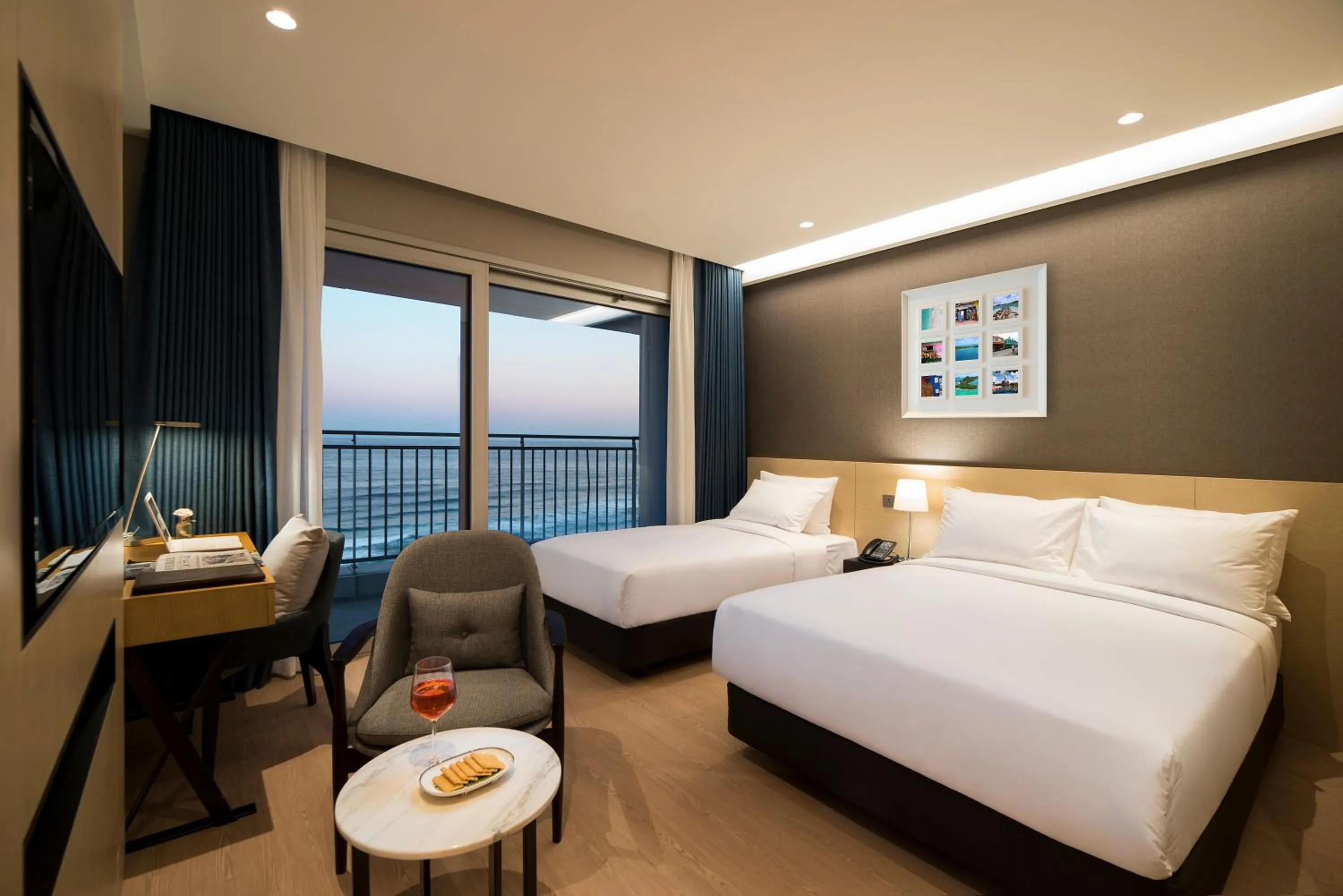 Decorative detail, Bed in St. John's Hotel