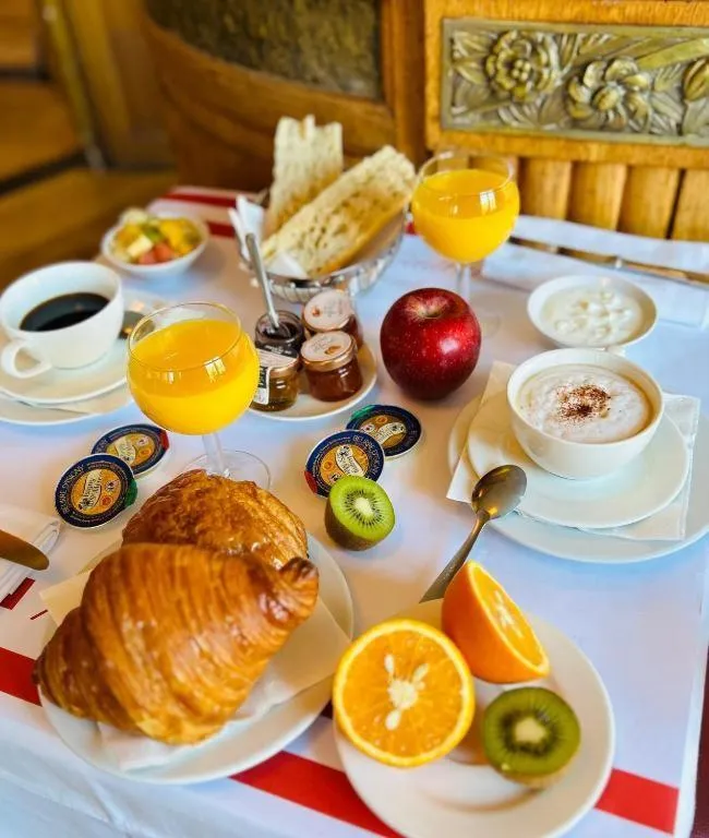 Breakfast in Hotel & Restaurant LE CENTRAL TROUVILLE