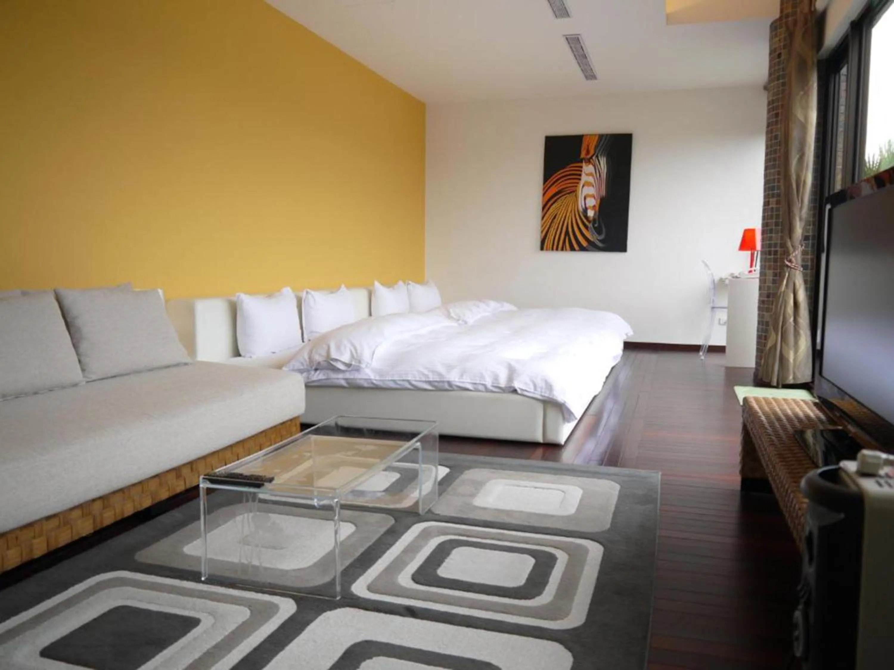 Living room, Bed in Aqua Star Villa Homestay