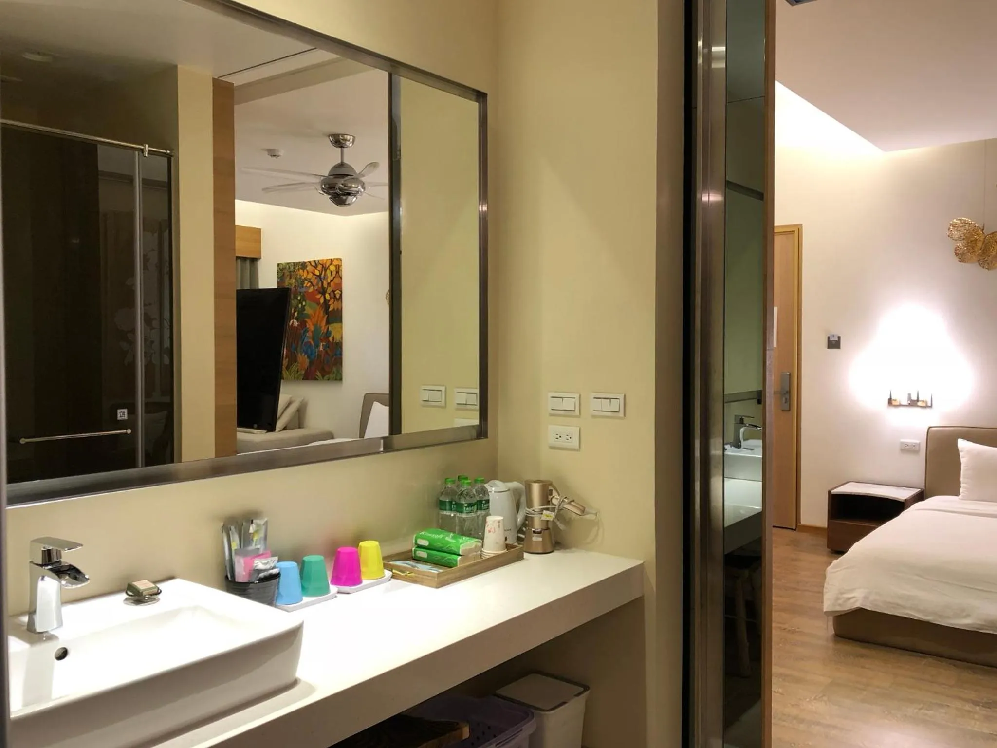 Bed in Aqua Star Villa Homestay