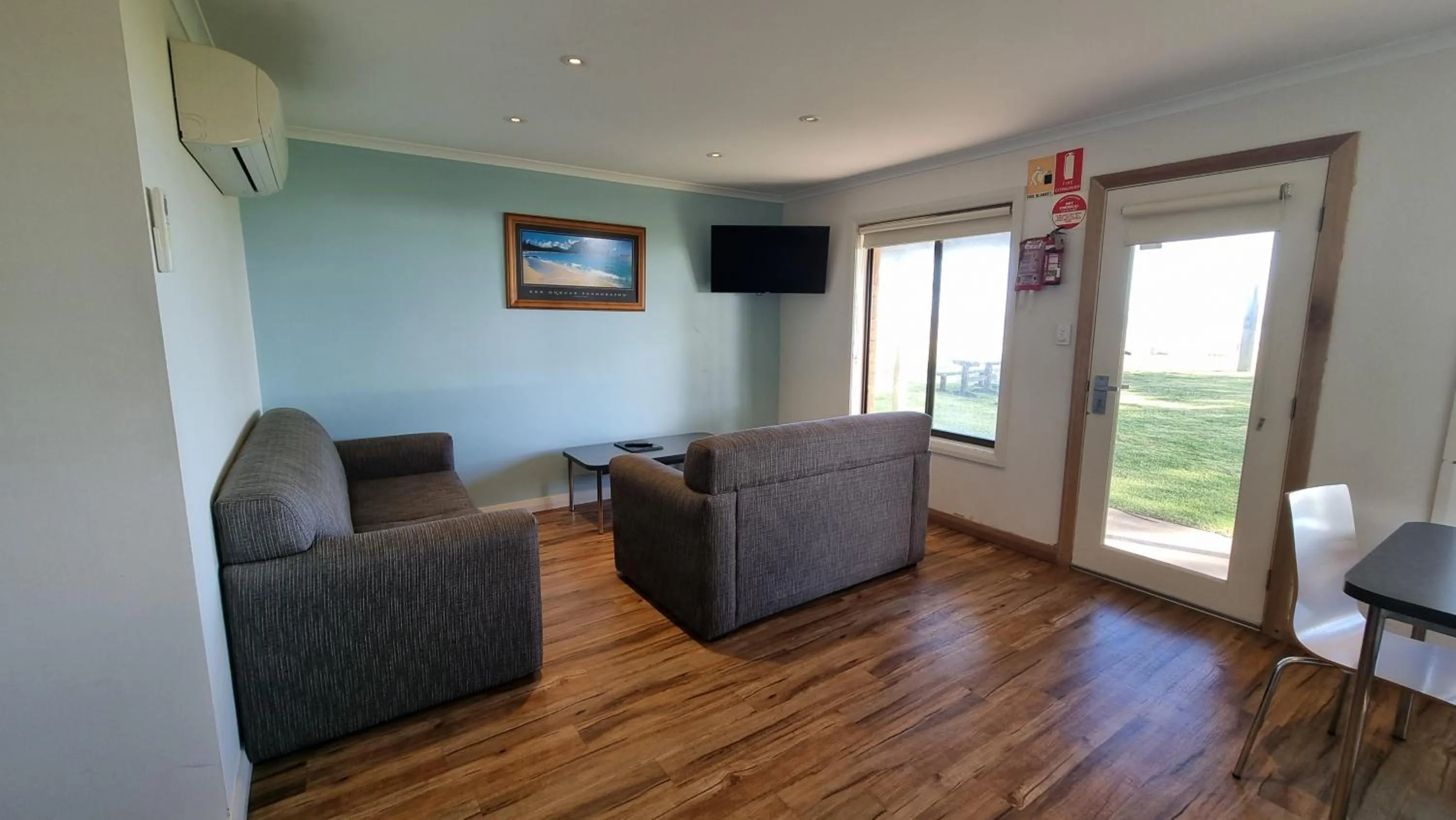 Living room in Wallaroo Holiday Park