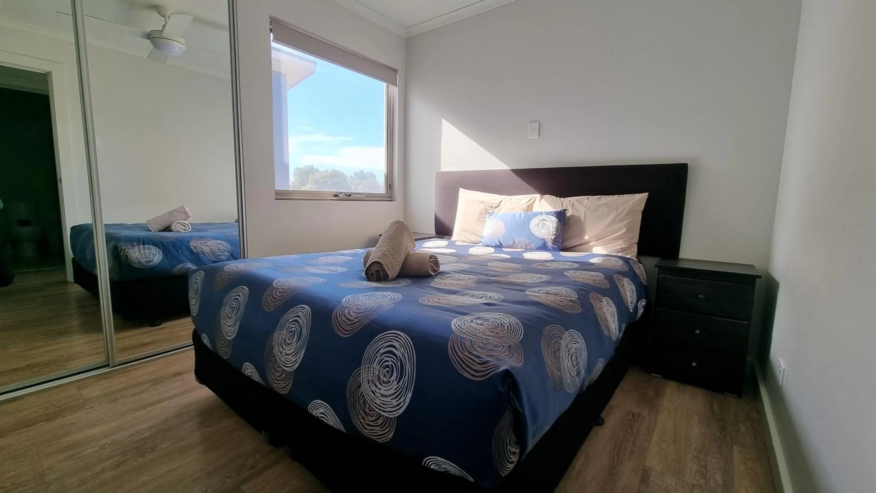 Bed in Wallaroo Holiday Park