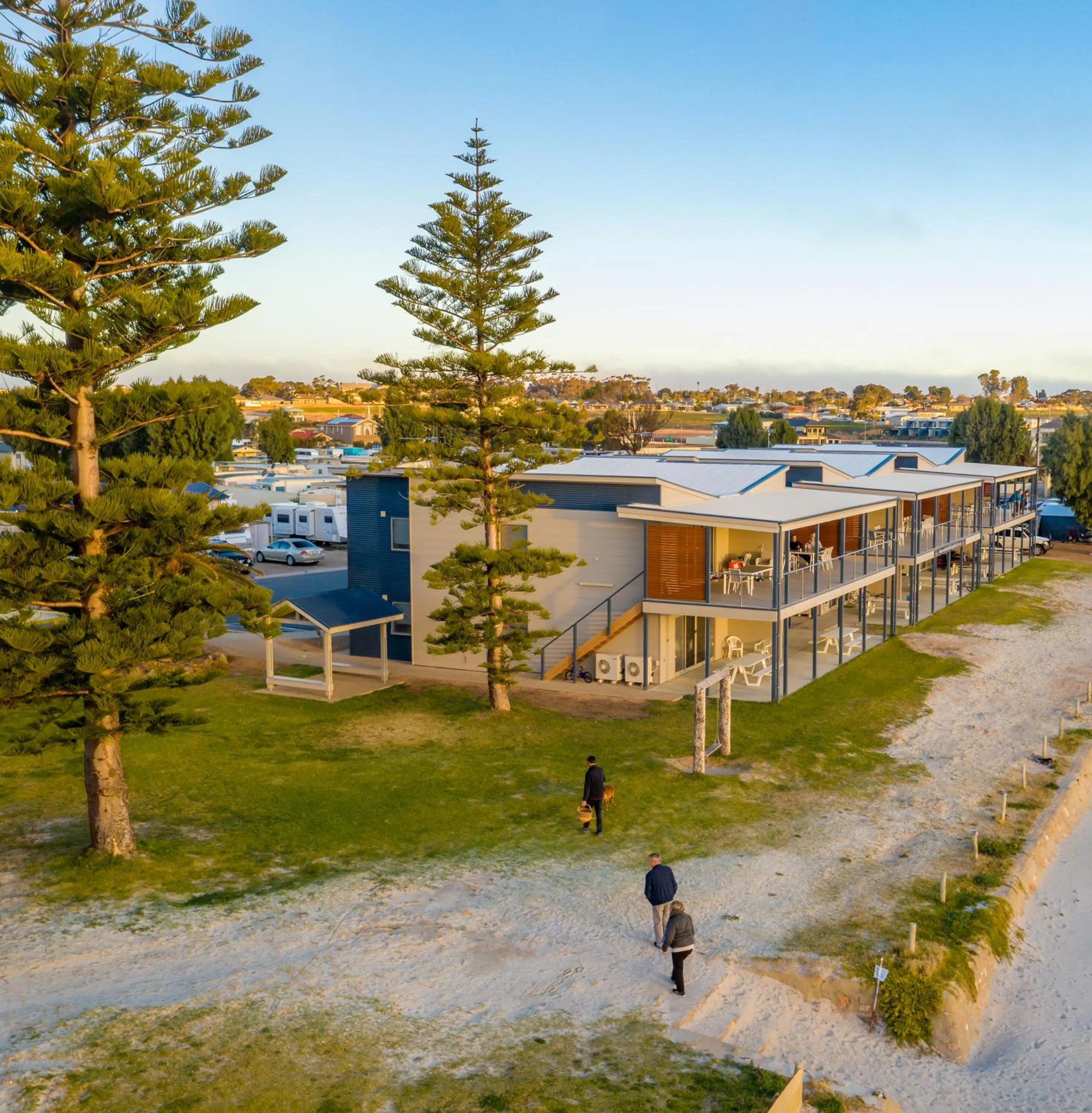Property building in Wallaroo Holiday Park