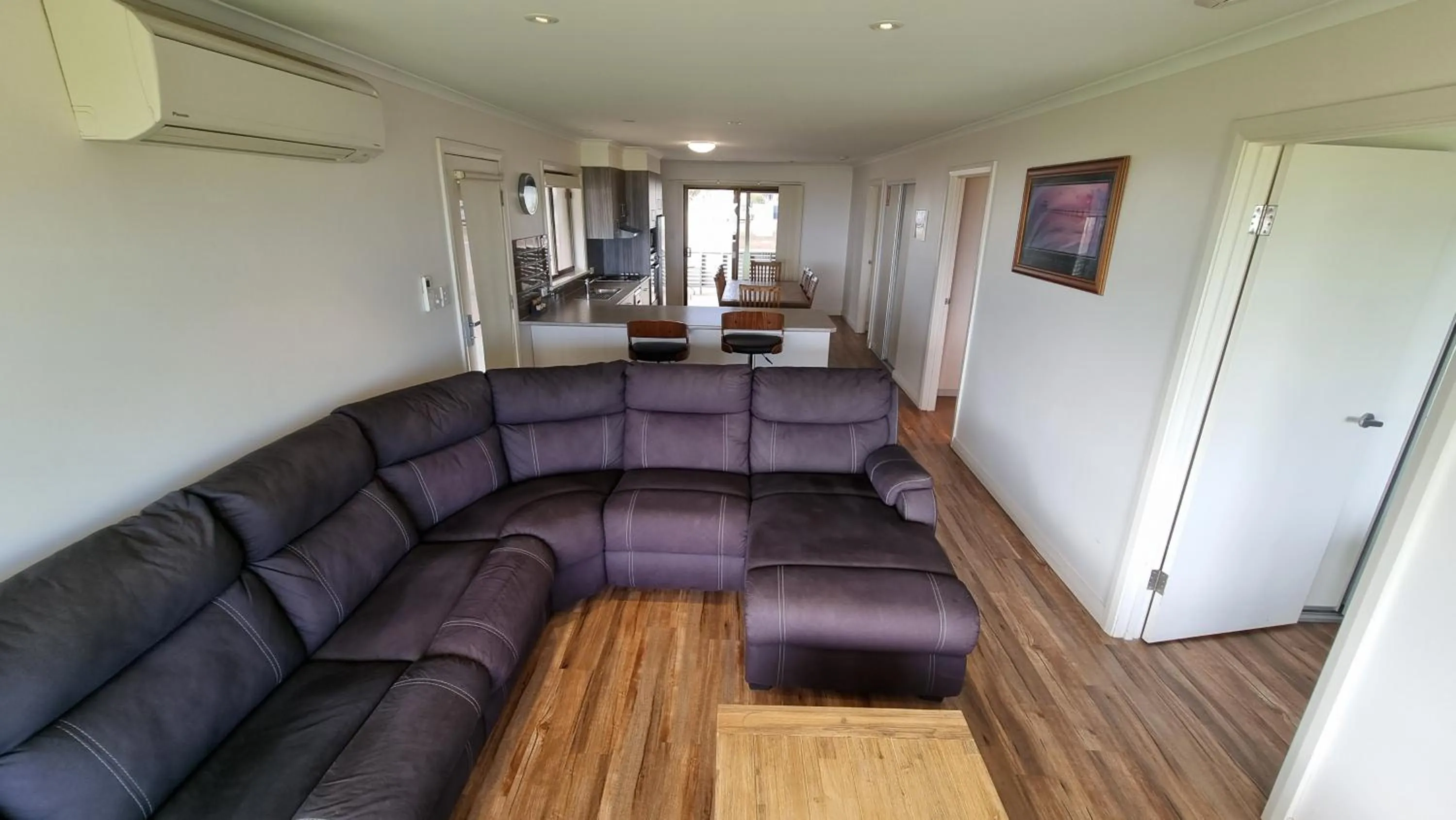 Living room in Wallaroo Holiday Park