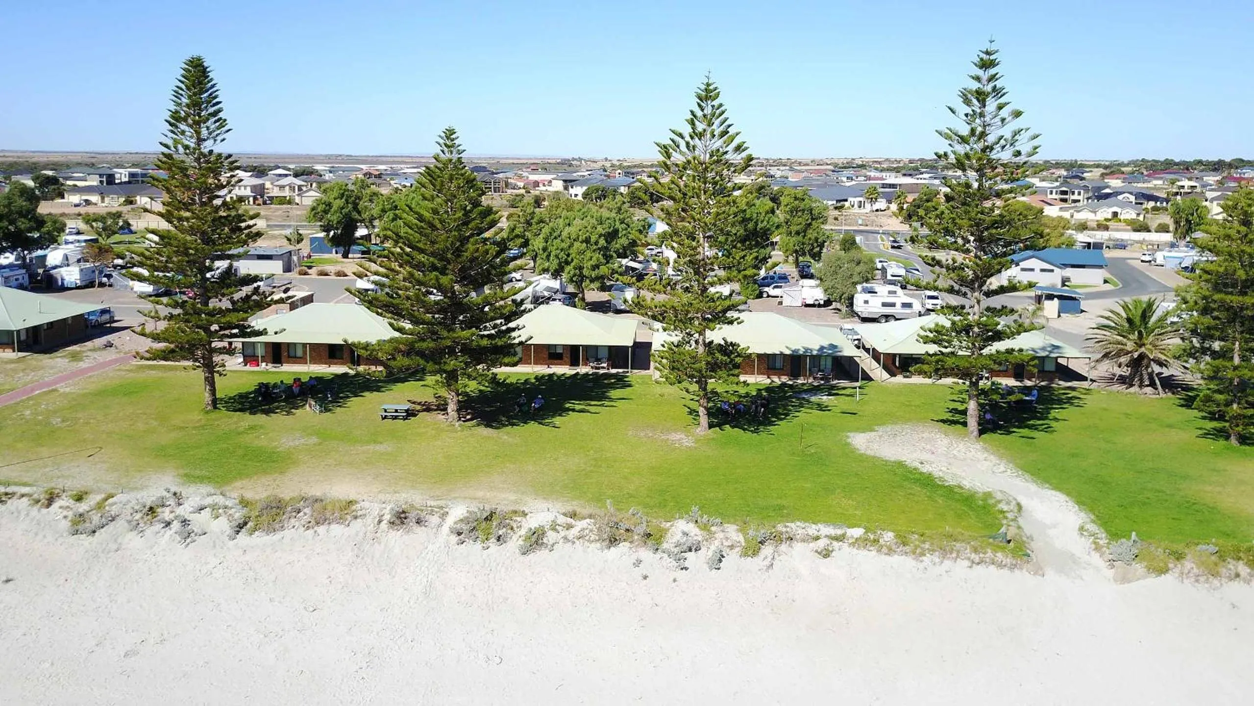 Sea view in Wallaroo Holiday Park