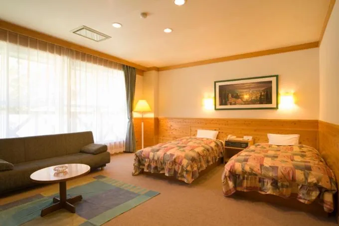 Bed in Sundance Resort Tateshina