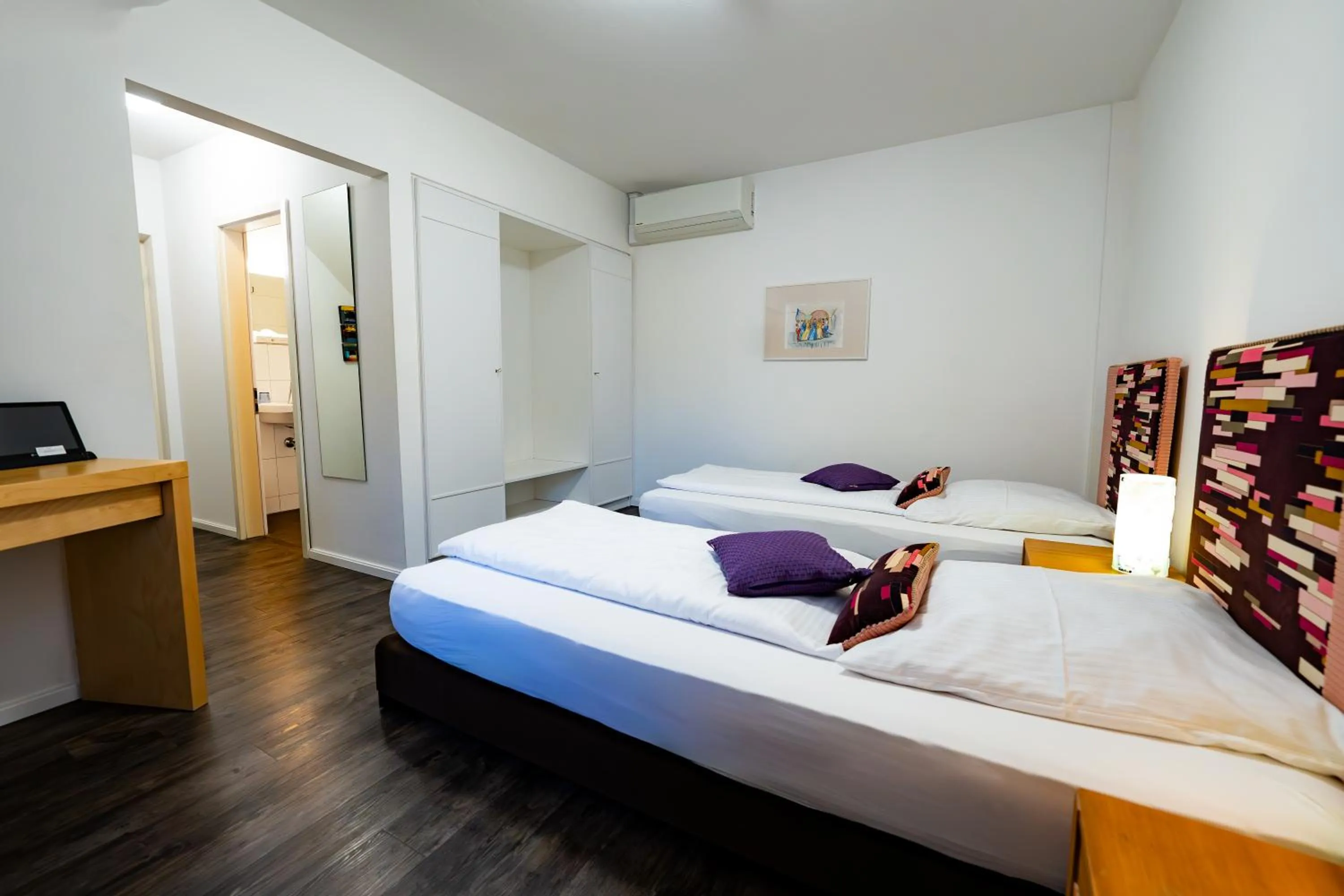 Photo of the whole room, Bed in Hotel Bergbauer mit Late-Self-Check-IN