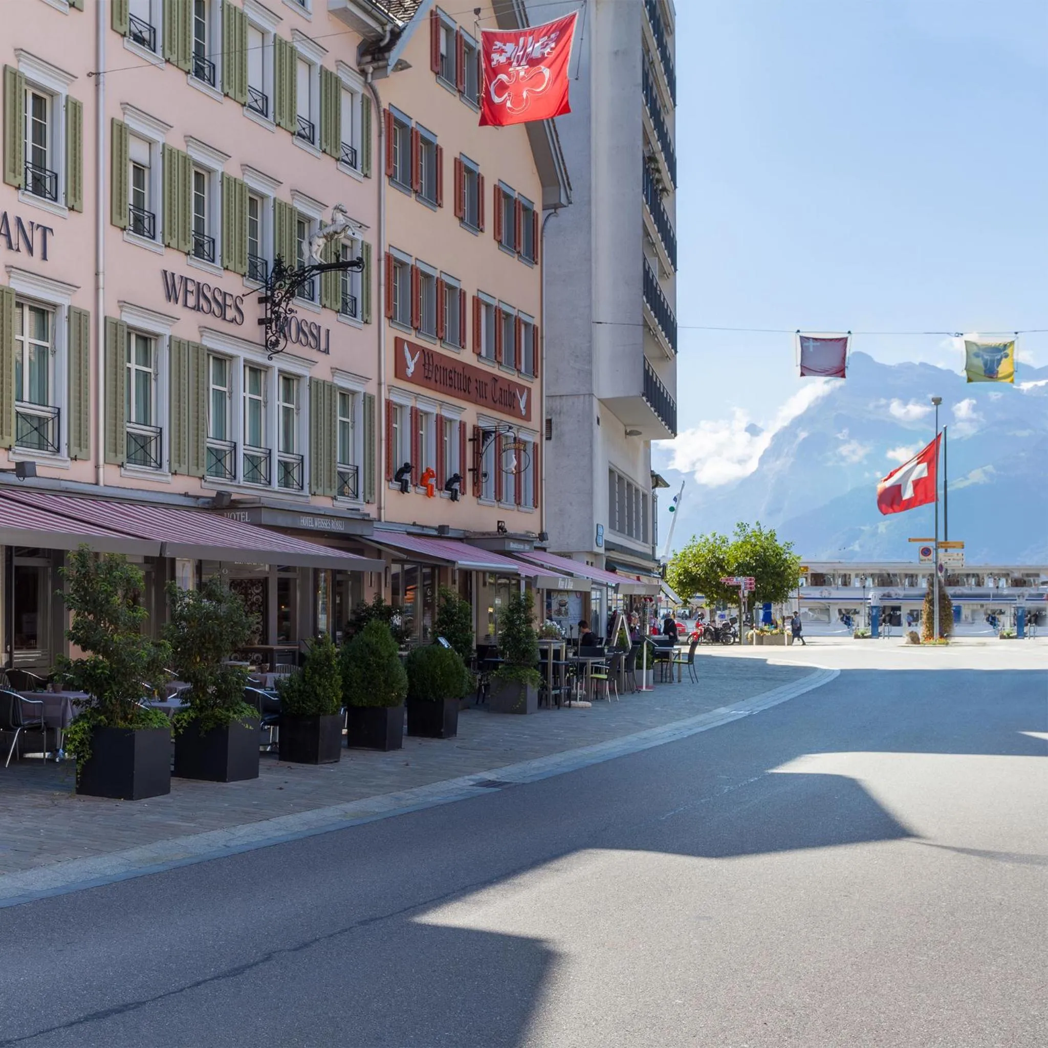 Property building in Weisses Rössli Swiss Quality Hotel