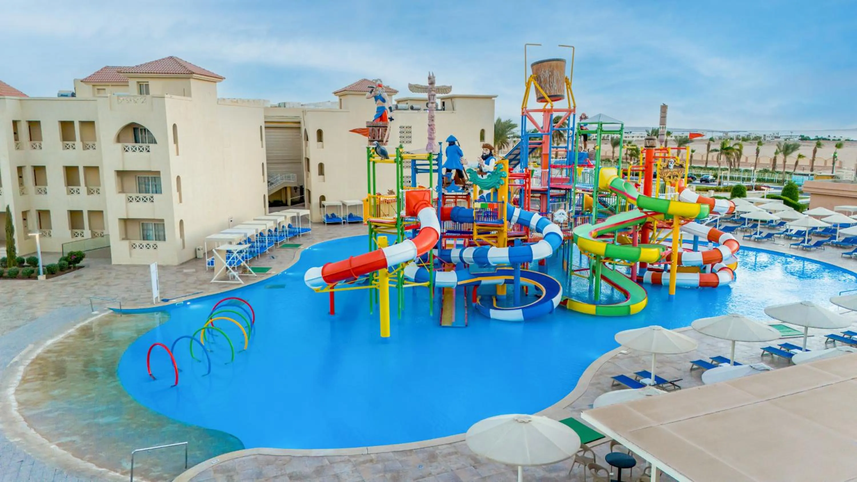 Aqua park in Pickalbatros Aqua Park Resort - Hurghada