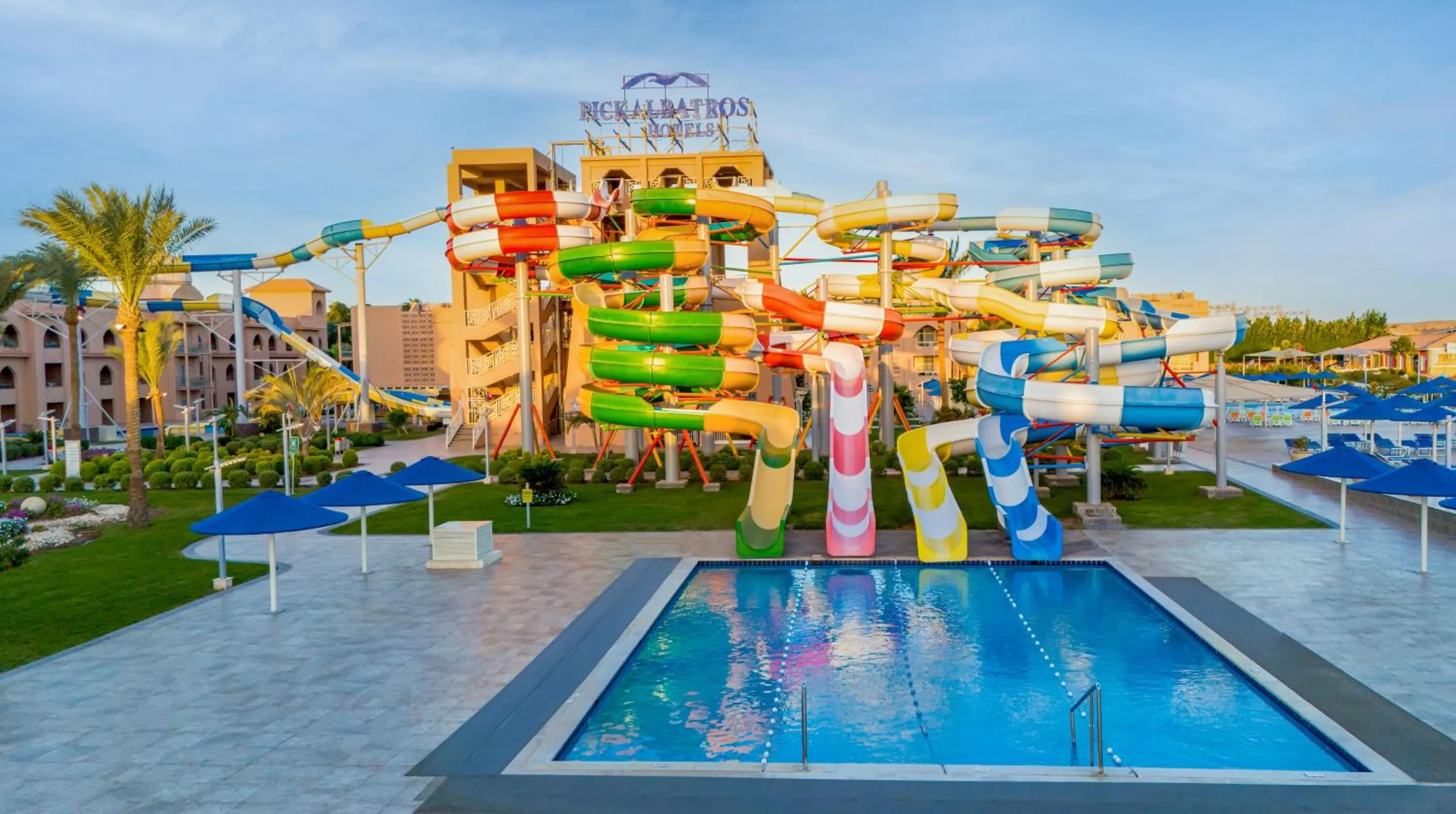 Aqua park in Pickalbatros Aqua Park Resort - Hurghada