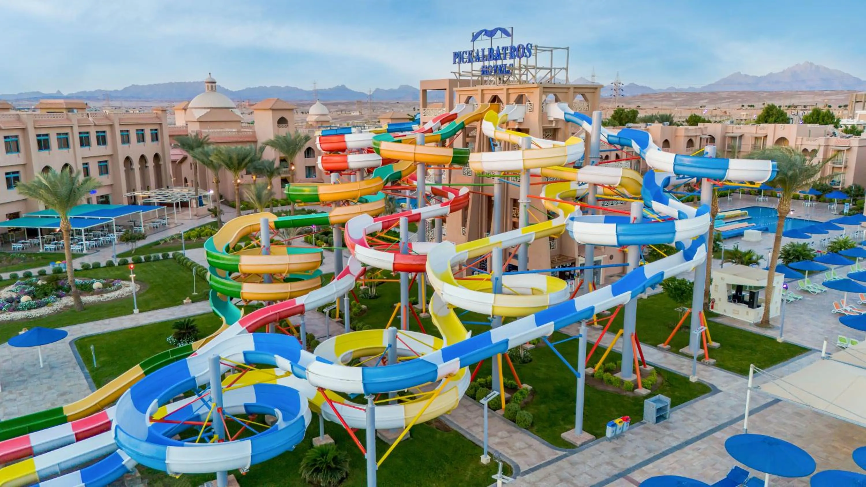 Aqua park in Pickalbatros Aqua Park Resort - Hurghada