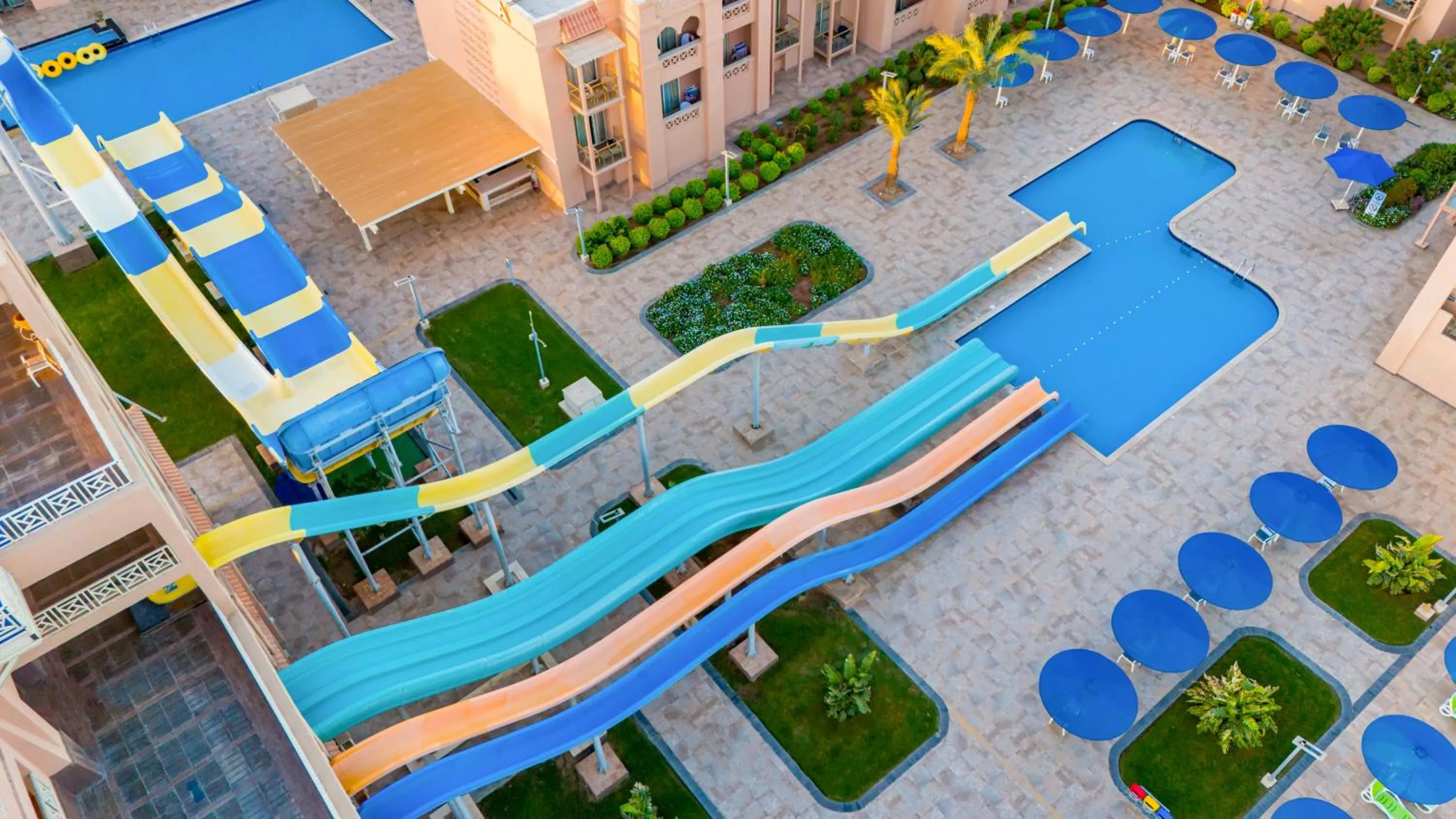 Aqua park in Pickalbatros Aqua Park Resort - Hurghada