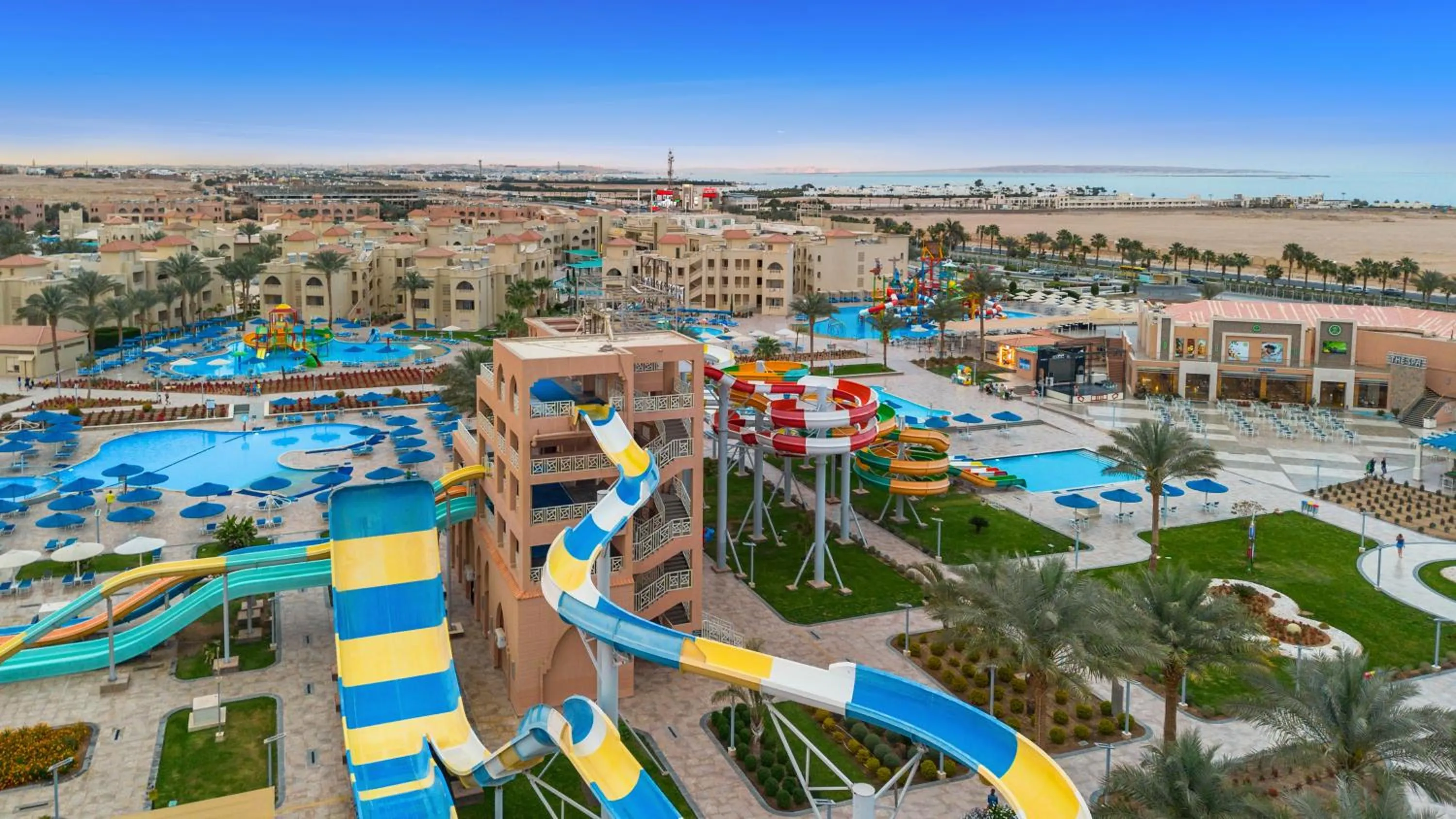 Aqua park in Pickalbatros Aqua Park Resort - Hurghada