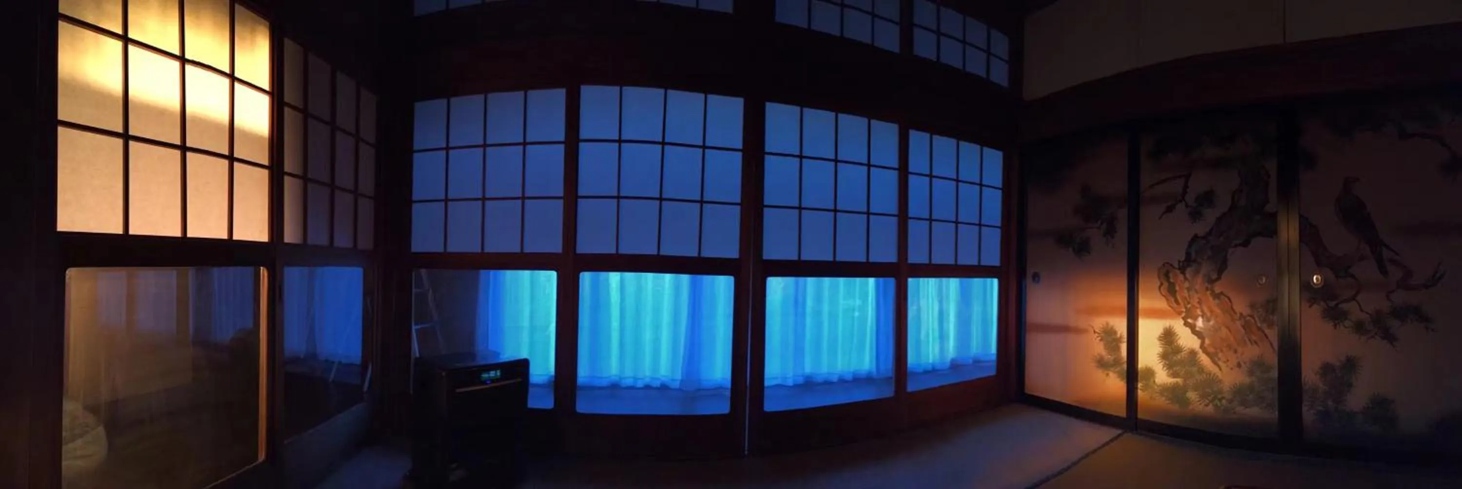 Bed in Kougetsu Sanso -- Moon Villa in Tokyo