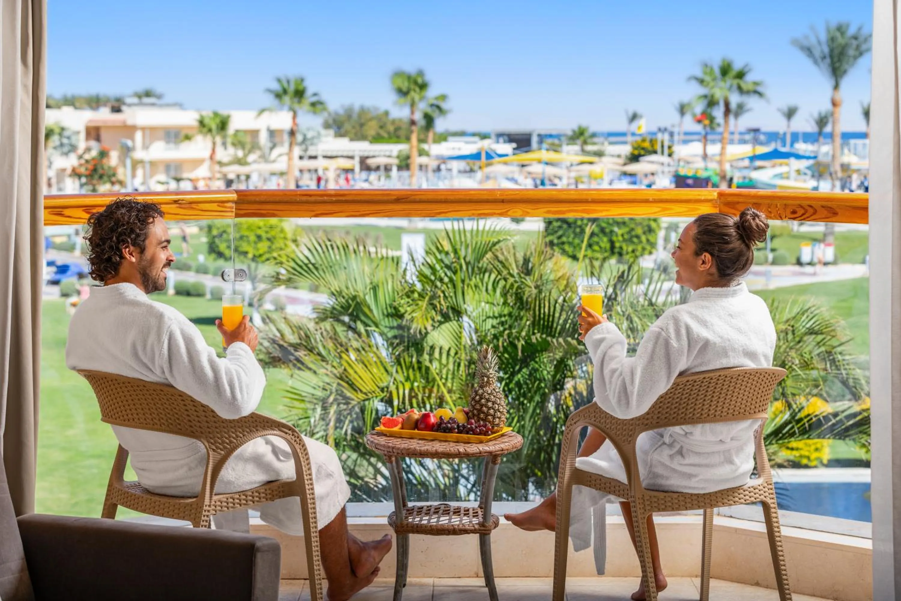 View (from property/room) in Pickalbatros Royal Moderna Sharm "Aqua Park"- All inclusive