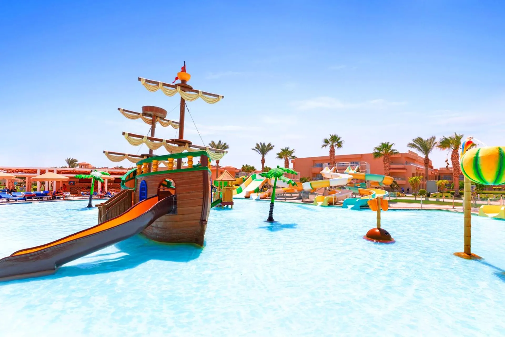 Aqua park in Pickalbatros Royal Moderna Sharm "Aqua Park"- All inclusive
