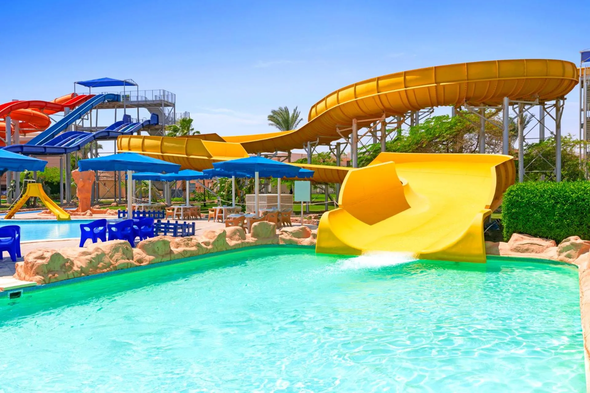 Aqua park in Pickalbatros Royal Moderna Sharm "Aqua Park"- All inclusive