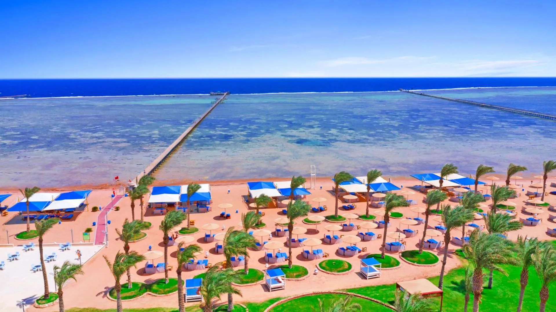 Bird's eye view in Pickalbatros Royal Moderna Sharm "Aqua Park"- All inclusive