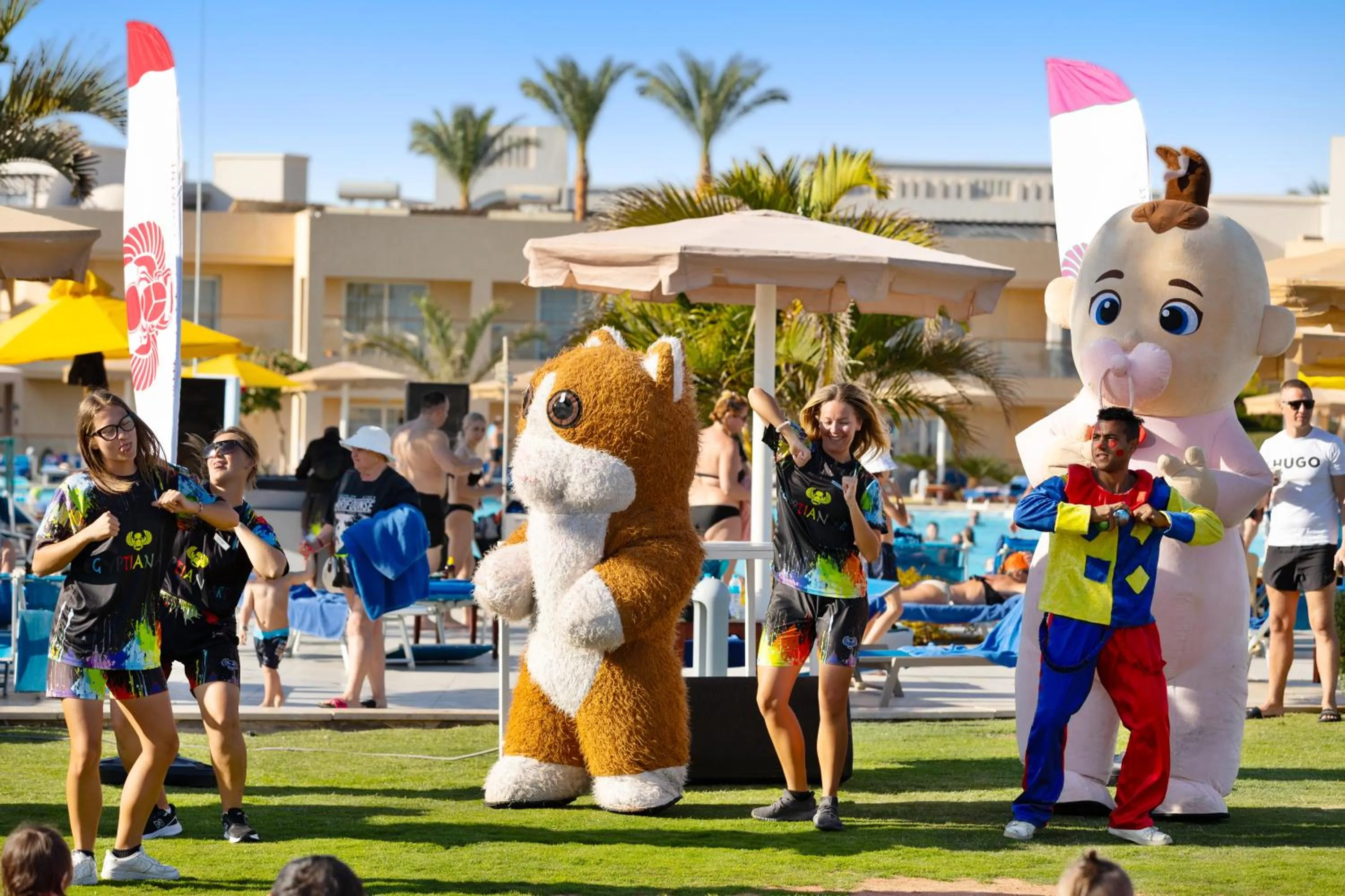 Entertainment in Pickalbatros Royal Moderna Sharm "Aqua Park"- All inclusive