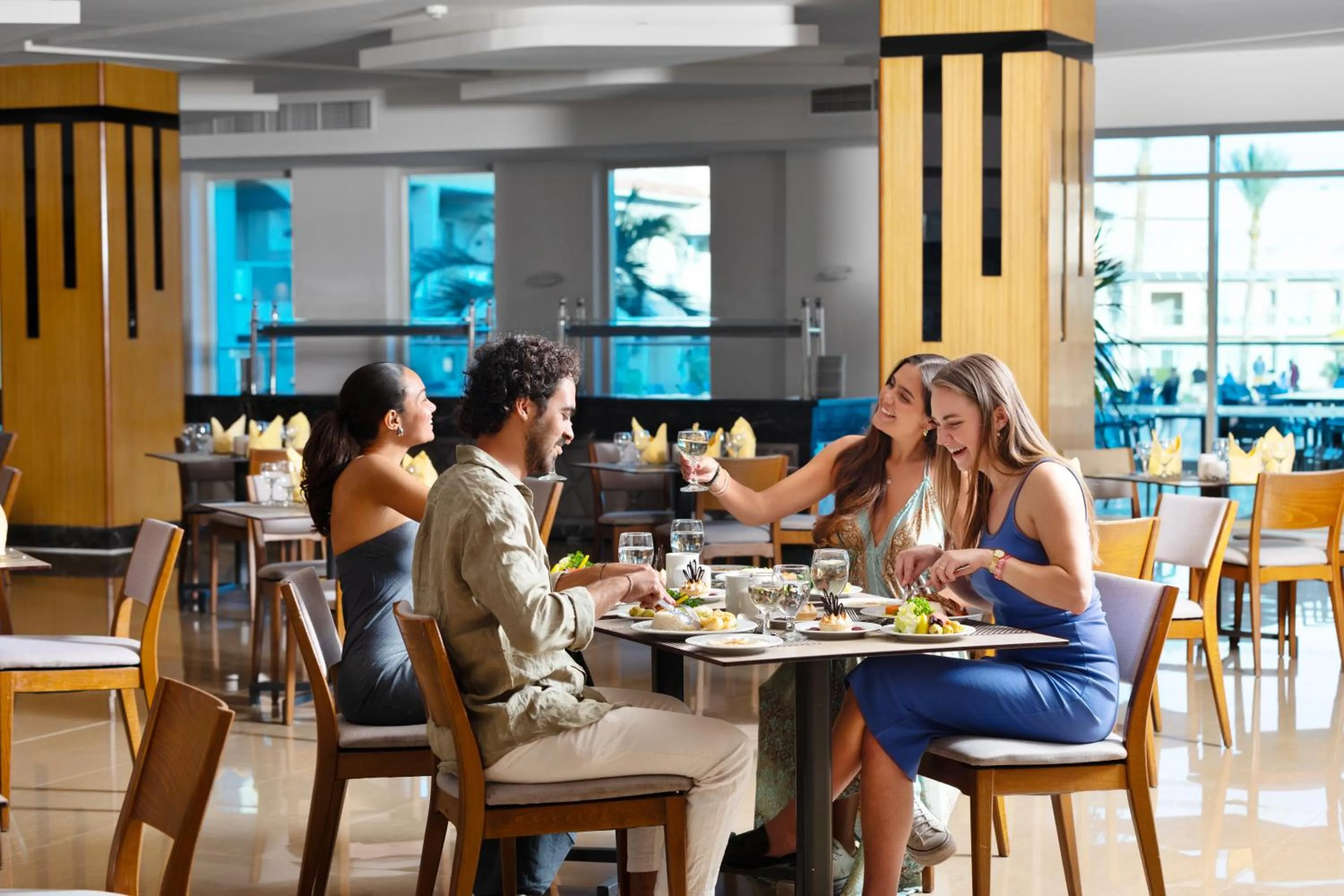 Restaurant/places to eat in Pickalbatros Royal Moderna Sharm "Aqua Park"- All inclusive