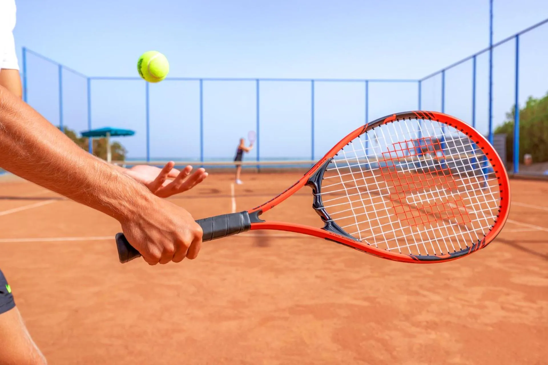 Tennis court in Pickalbatros Royal Moderna Sharm "Aqua Park"- All inclusive