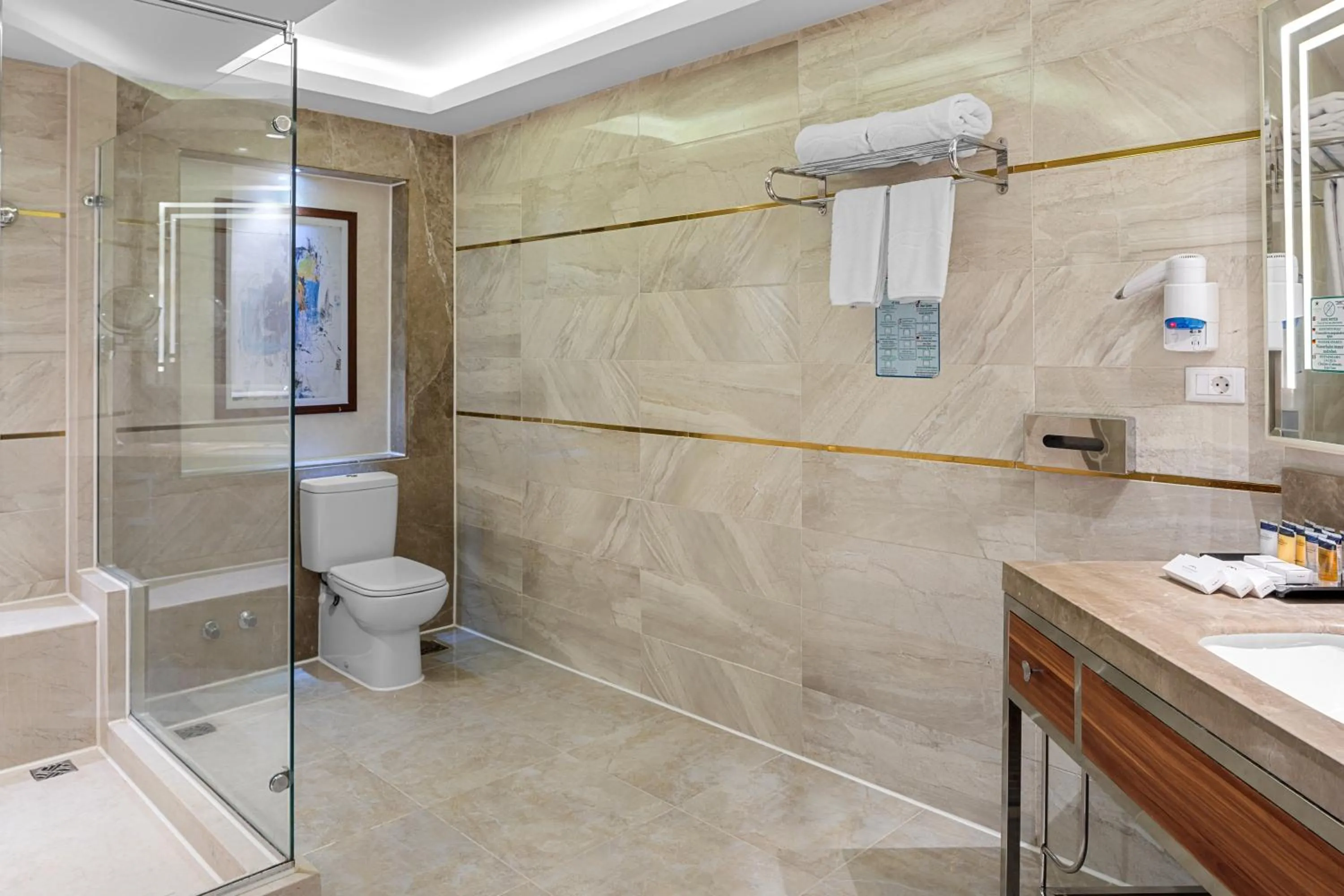 Bathroom in Pickalbatros Royal Moderna Sharm "Aqua Park"- All inclusive