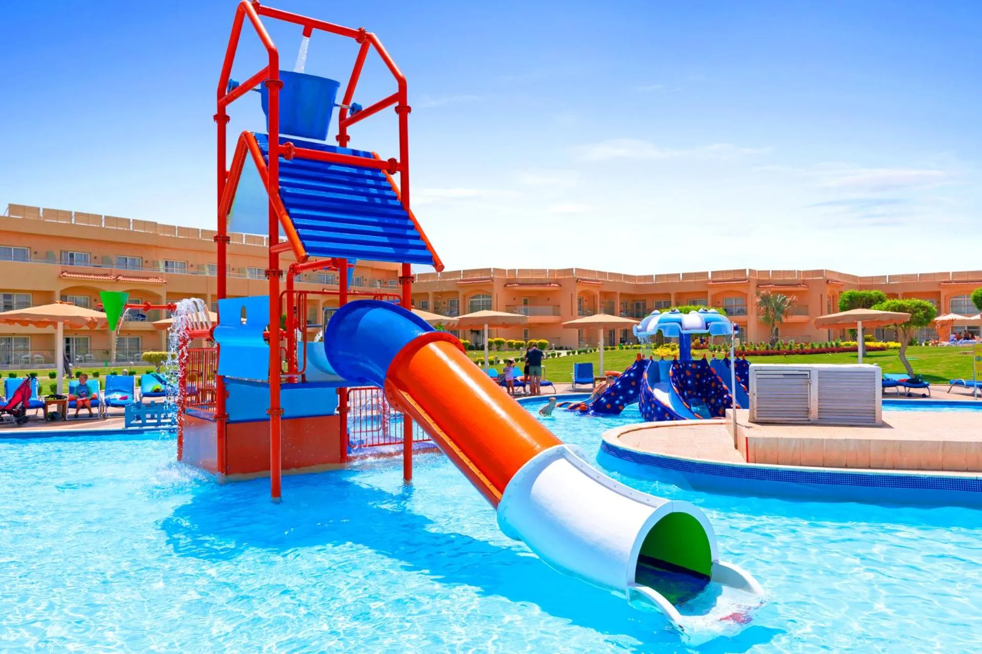 Aqua park in Pickalbatros Royal Moderna Sharm "Aqua Park"- All inclusive