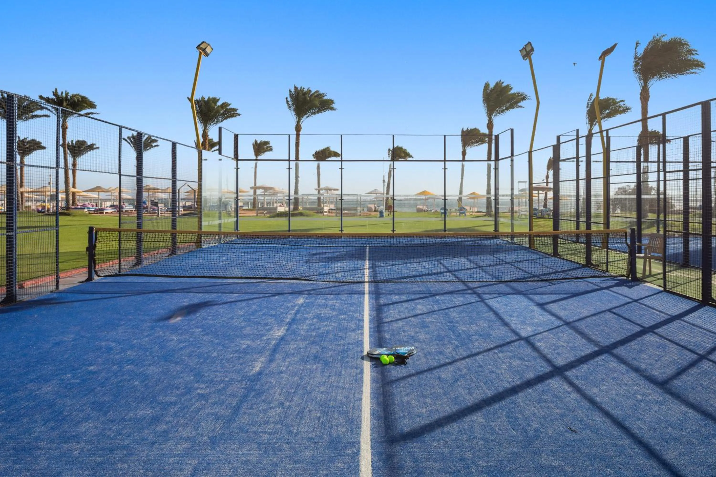 Tennis court in Pickalbatros Royal Moderna Sharm "Aqua Park"- All inclusive
