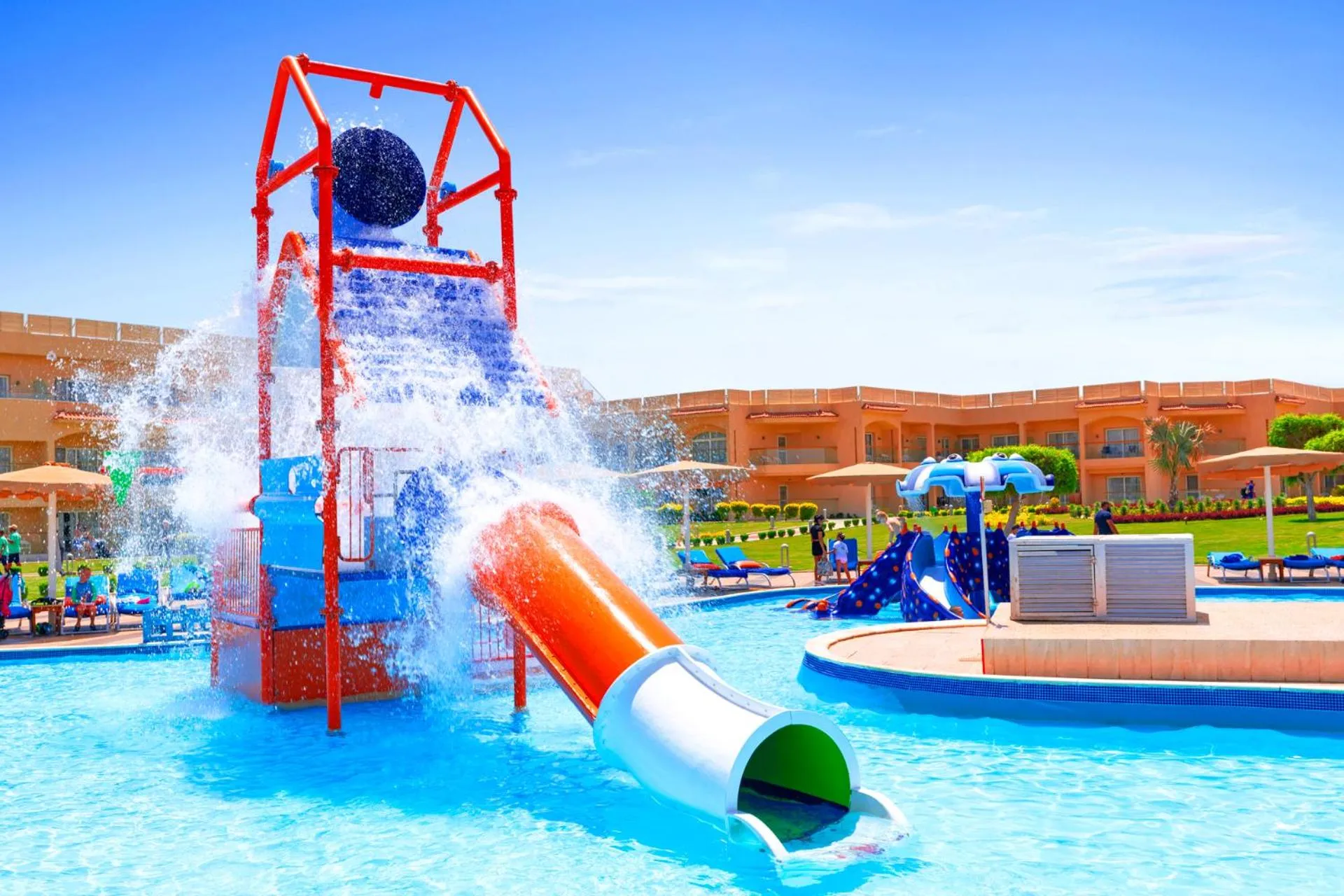 Aqua park in Pickalbatros Royal Moderna Sharm "Aqua Park"- All inclusive