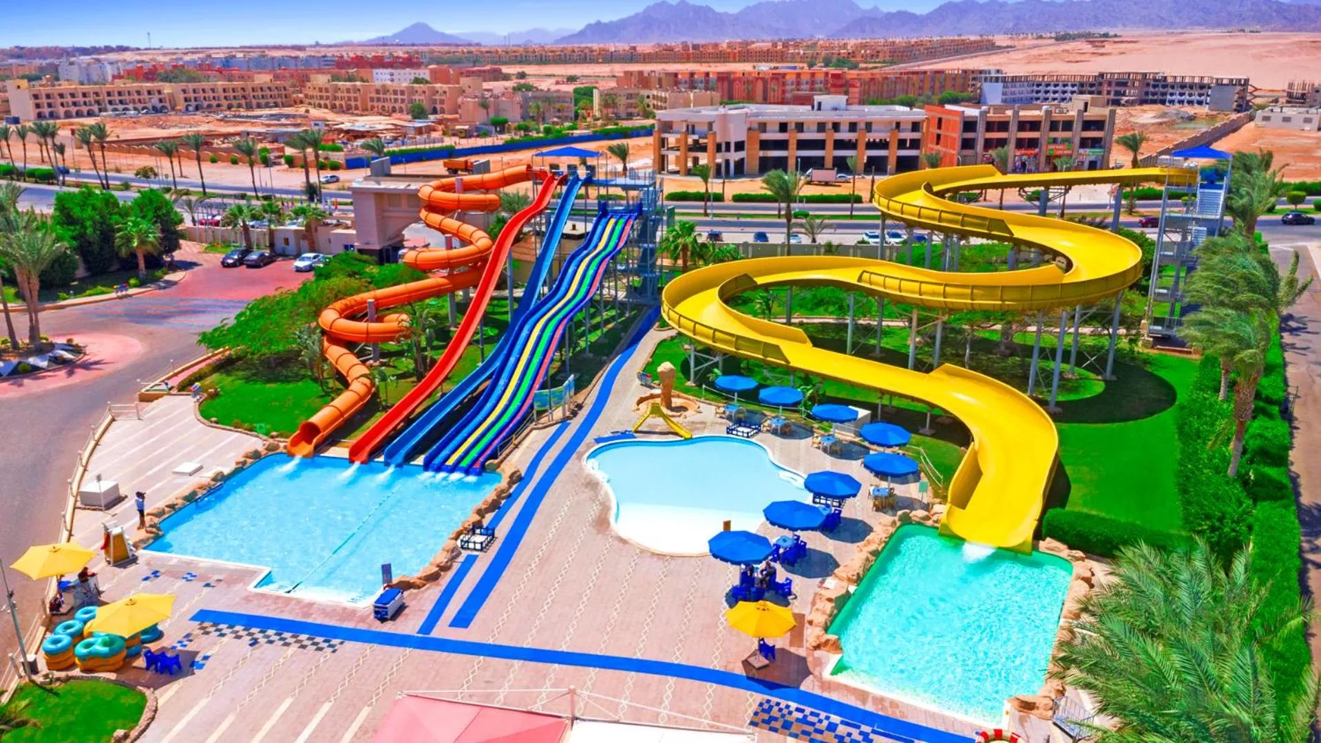Aqua park in Pickalbatros Royal Moderna Sharm "Aqua Park"- All inclusive